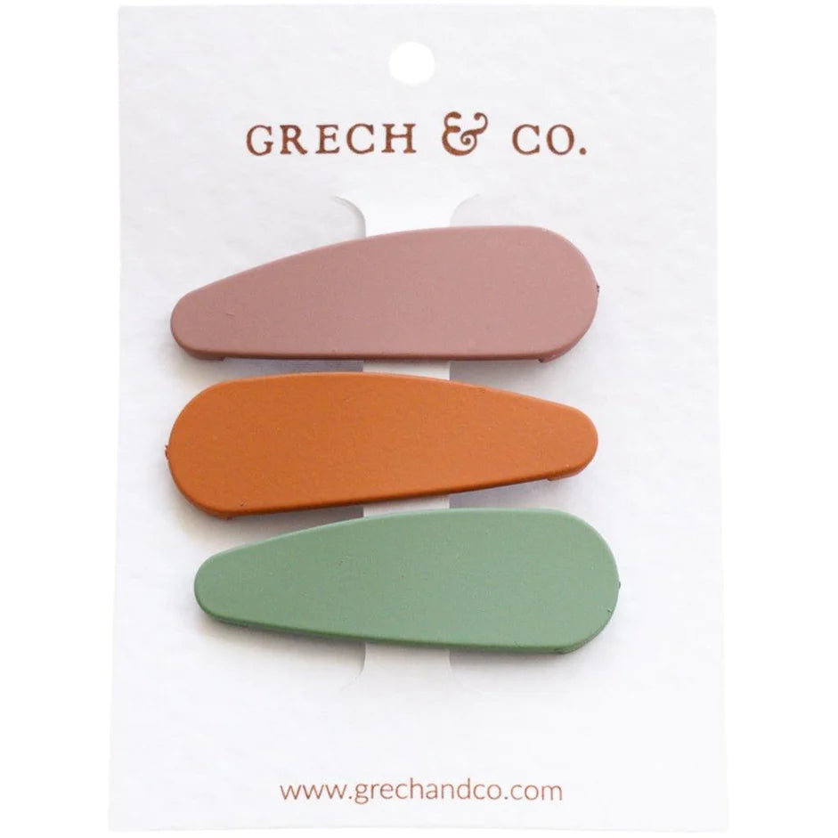 Matte Clips Set of 3