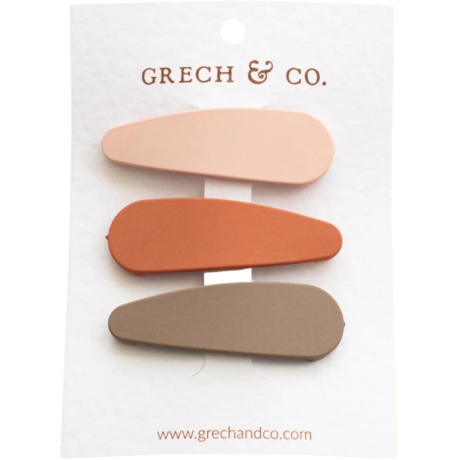 Matte Clips Set of 3