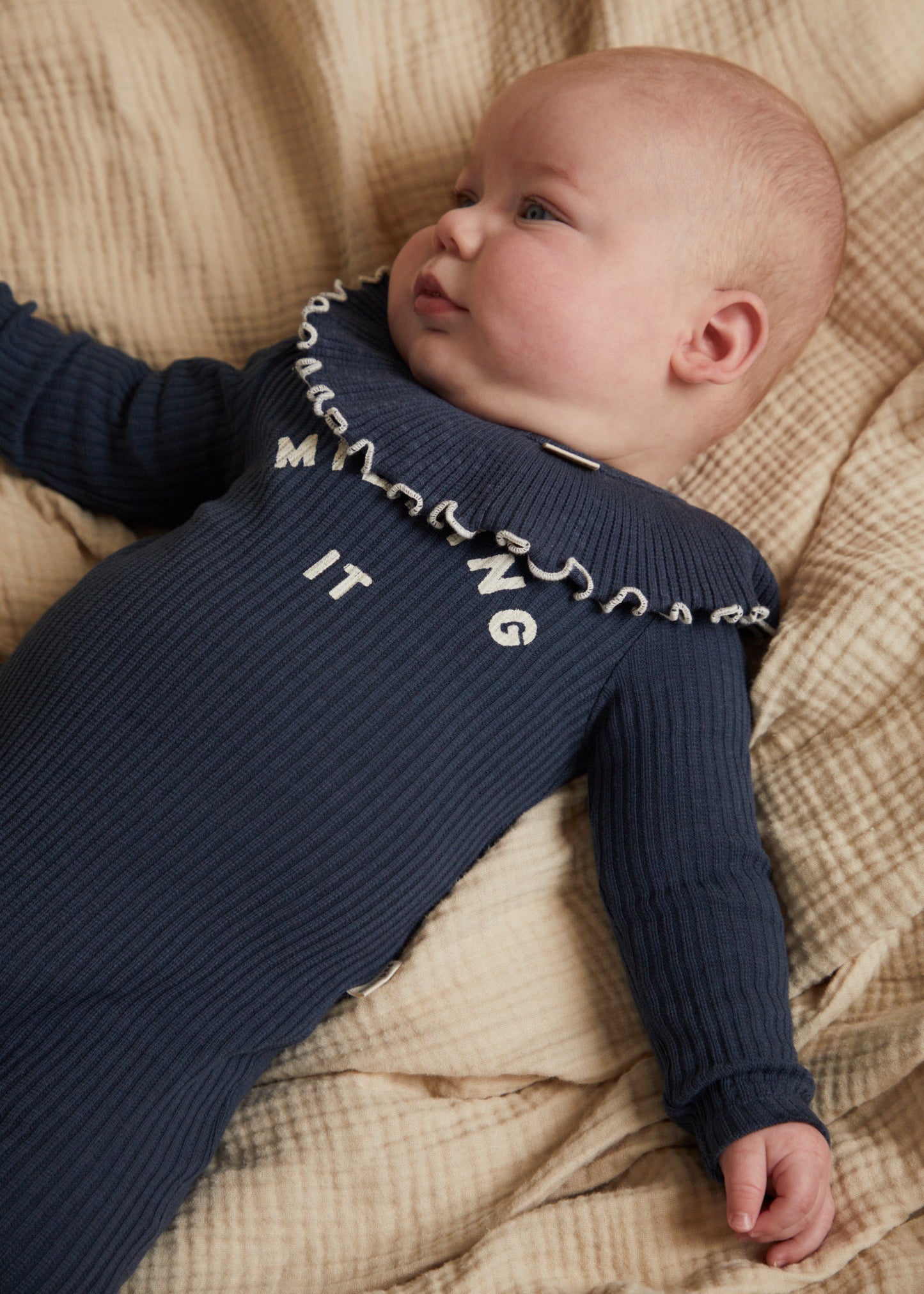 Milking It Navy Onesie