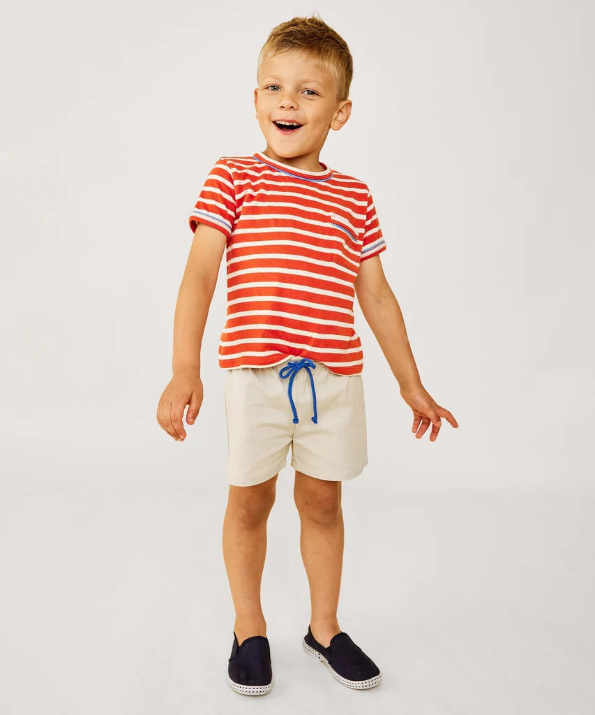 Willie T-Shirt - Red Sport Stripe