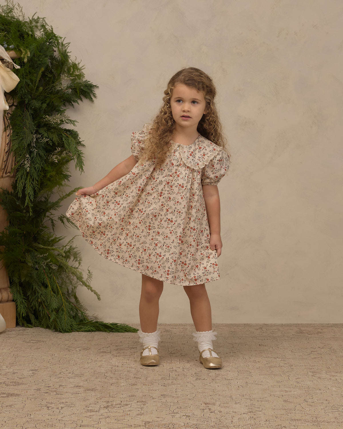 Lori Dress Holly Vines - Natural