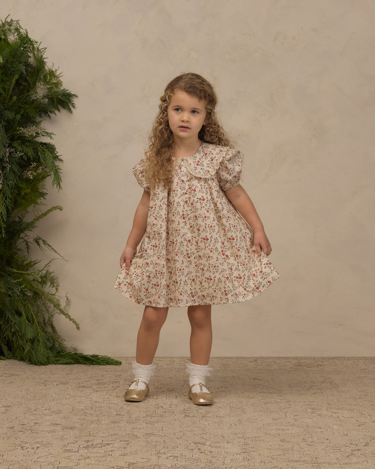 Lori Dress Holly Vines - Natural
