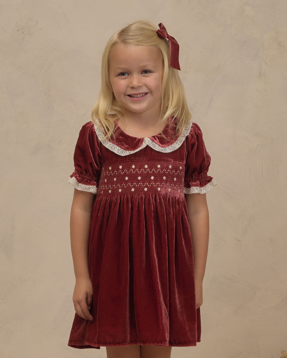 Elizabeth Dress - Ruby