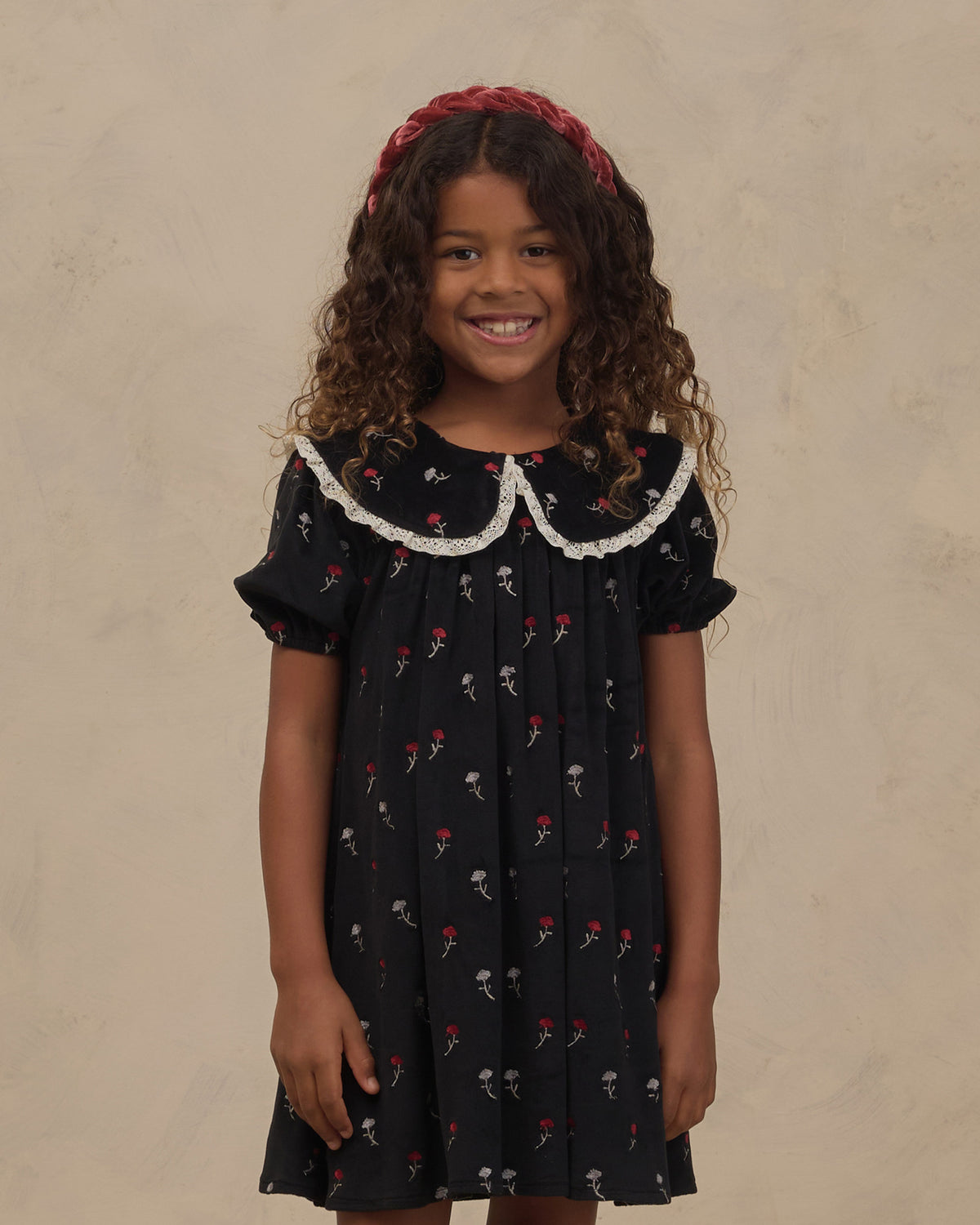 Braided Headband - Ruby