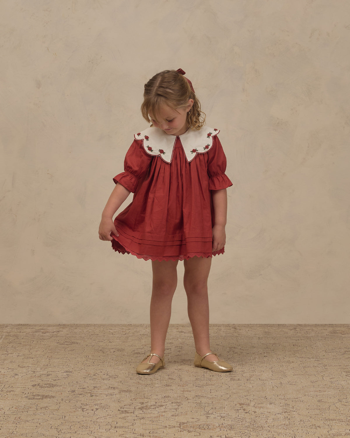 Mabel Dress - Ruby