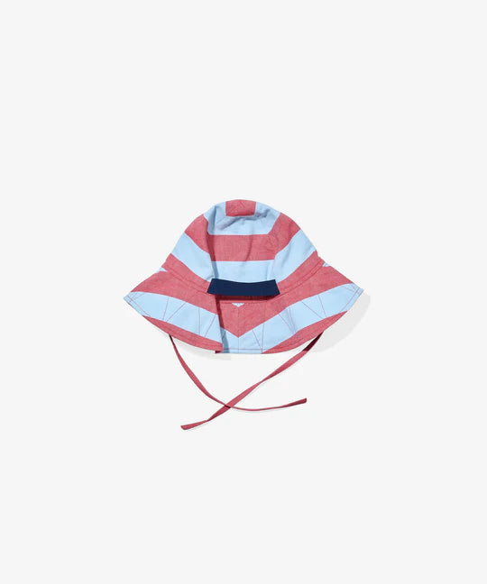 Noe Baby Hat - Cherry Stripe