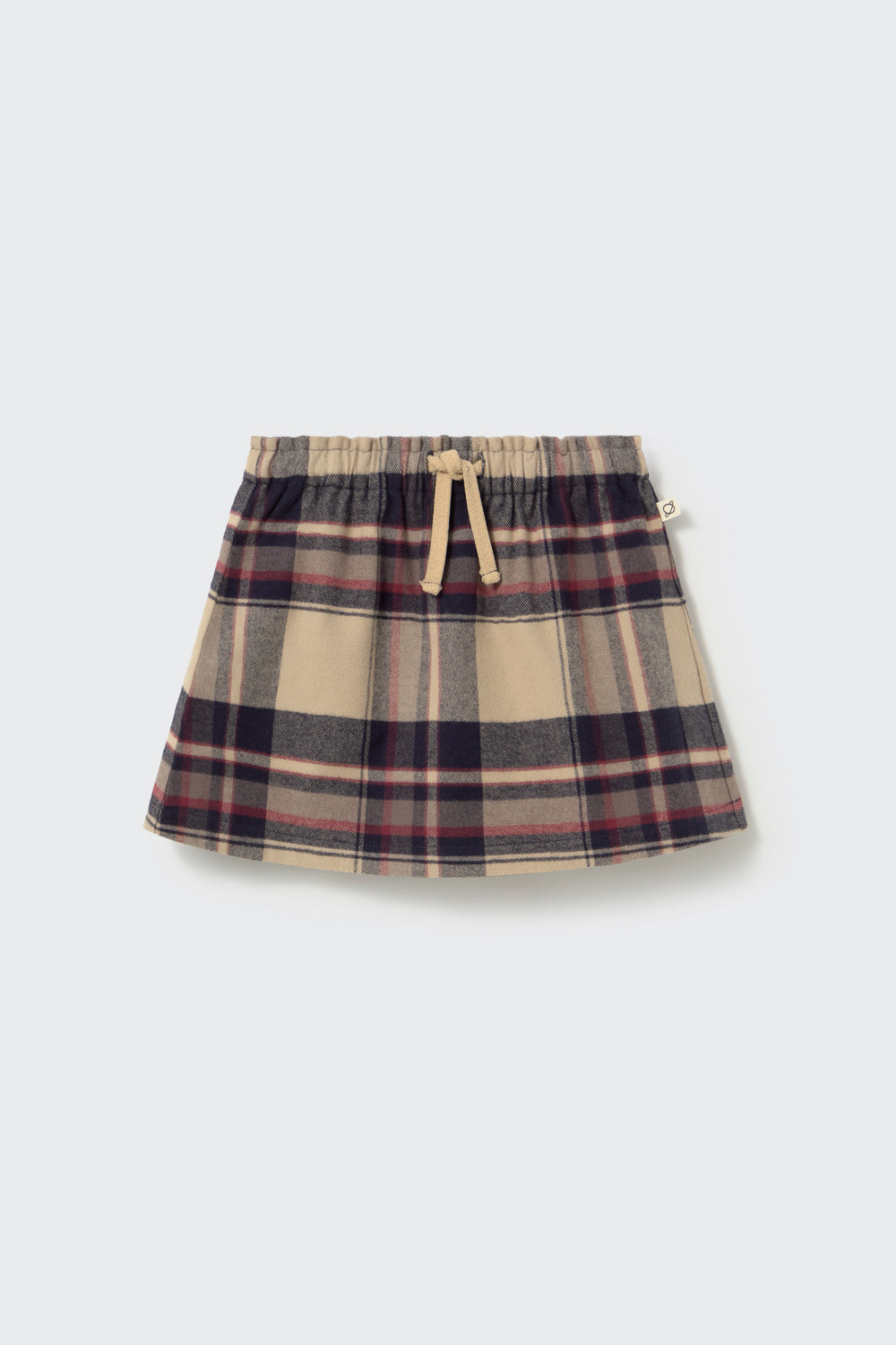 Olbia Warm Plaid Flannel Skirt - Multi