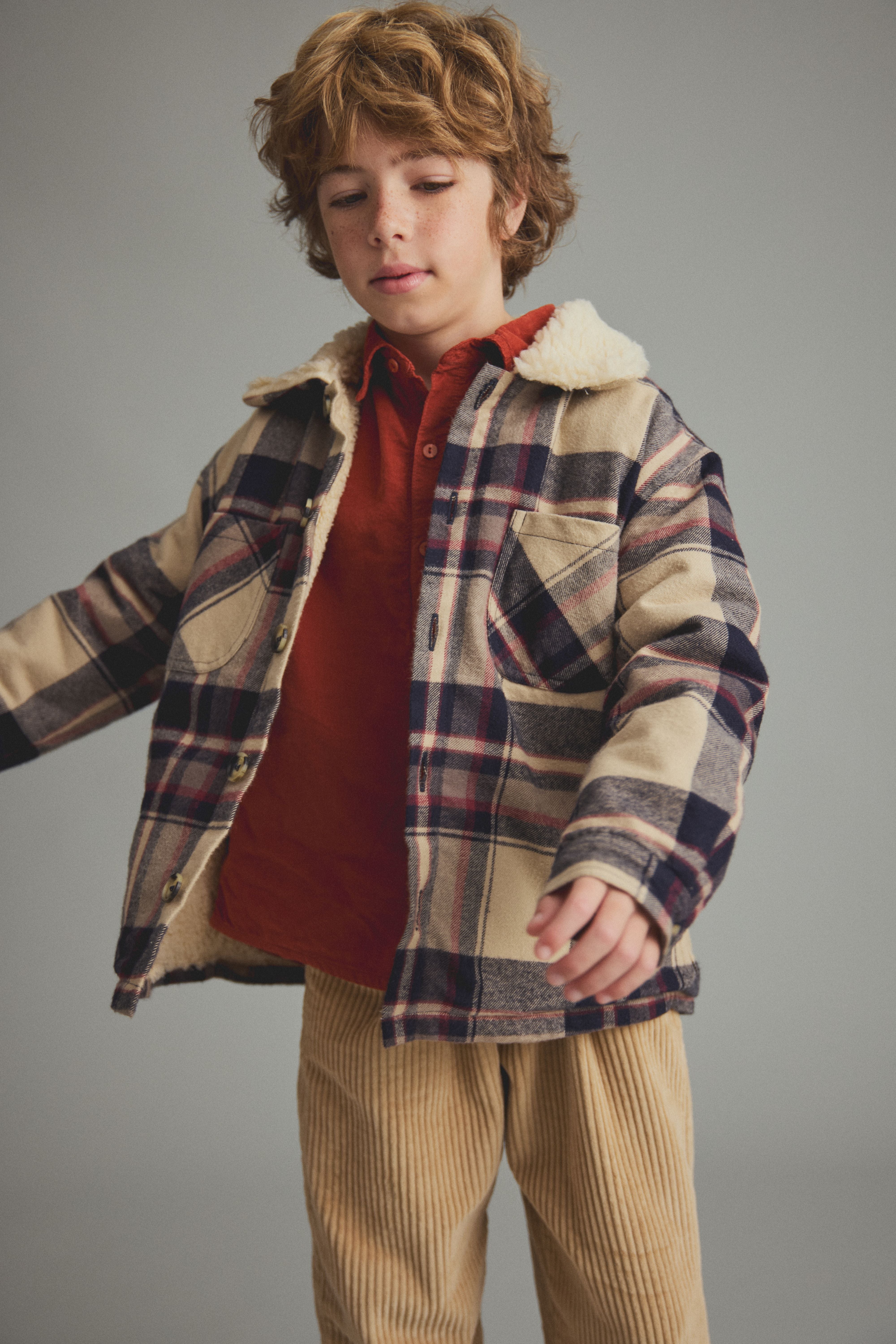 Oslo Warm Plaid Flannel Jacket - Multi