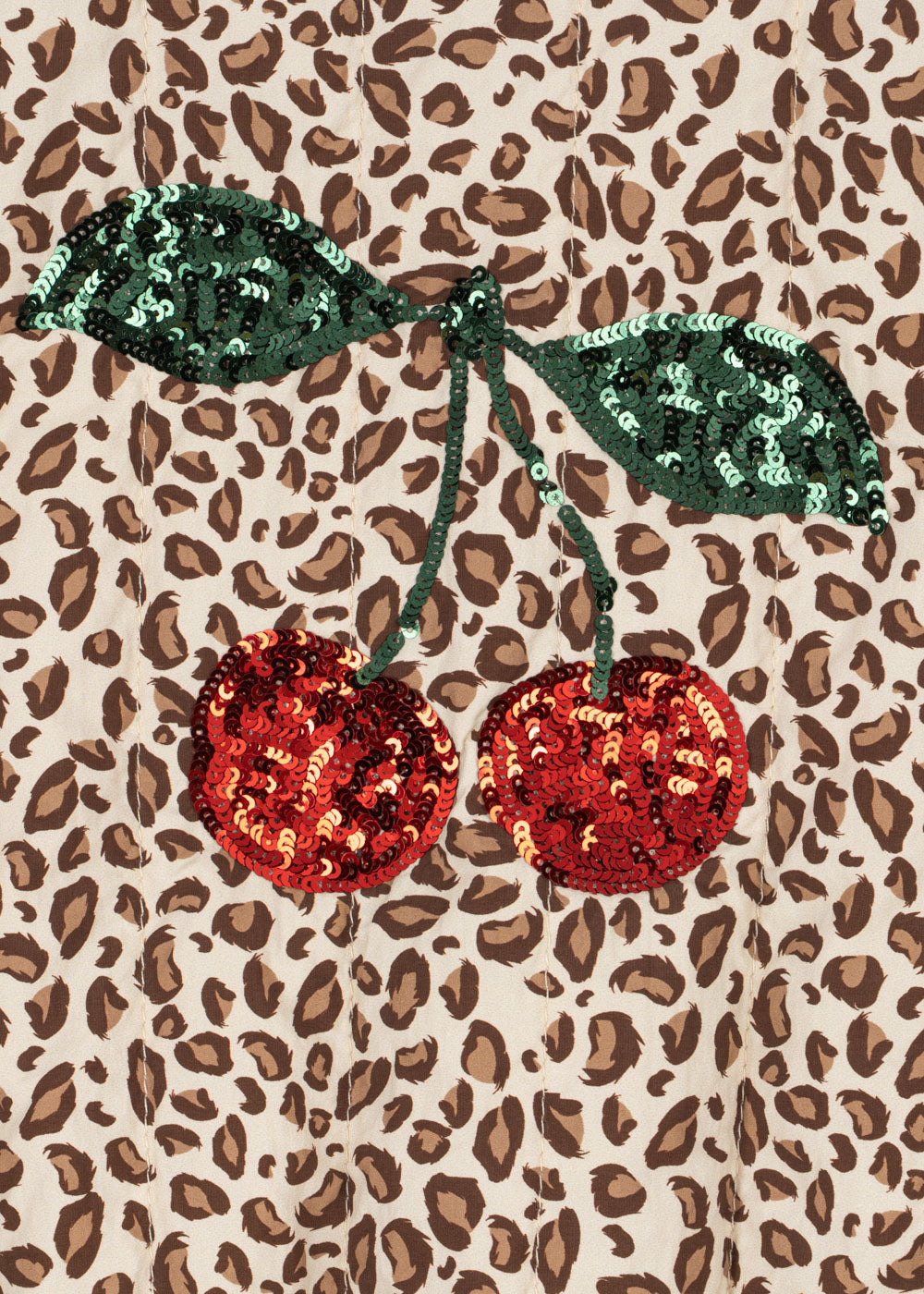 Juno Printed Sequin Bomber Jacket - Leo