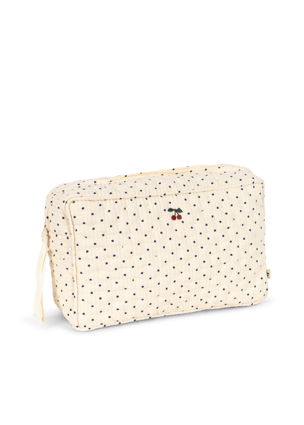 Seersucker Big Toiletry Bag - Estate Dot