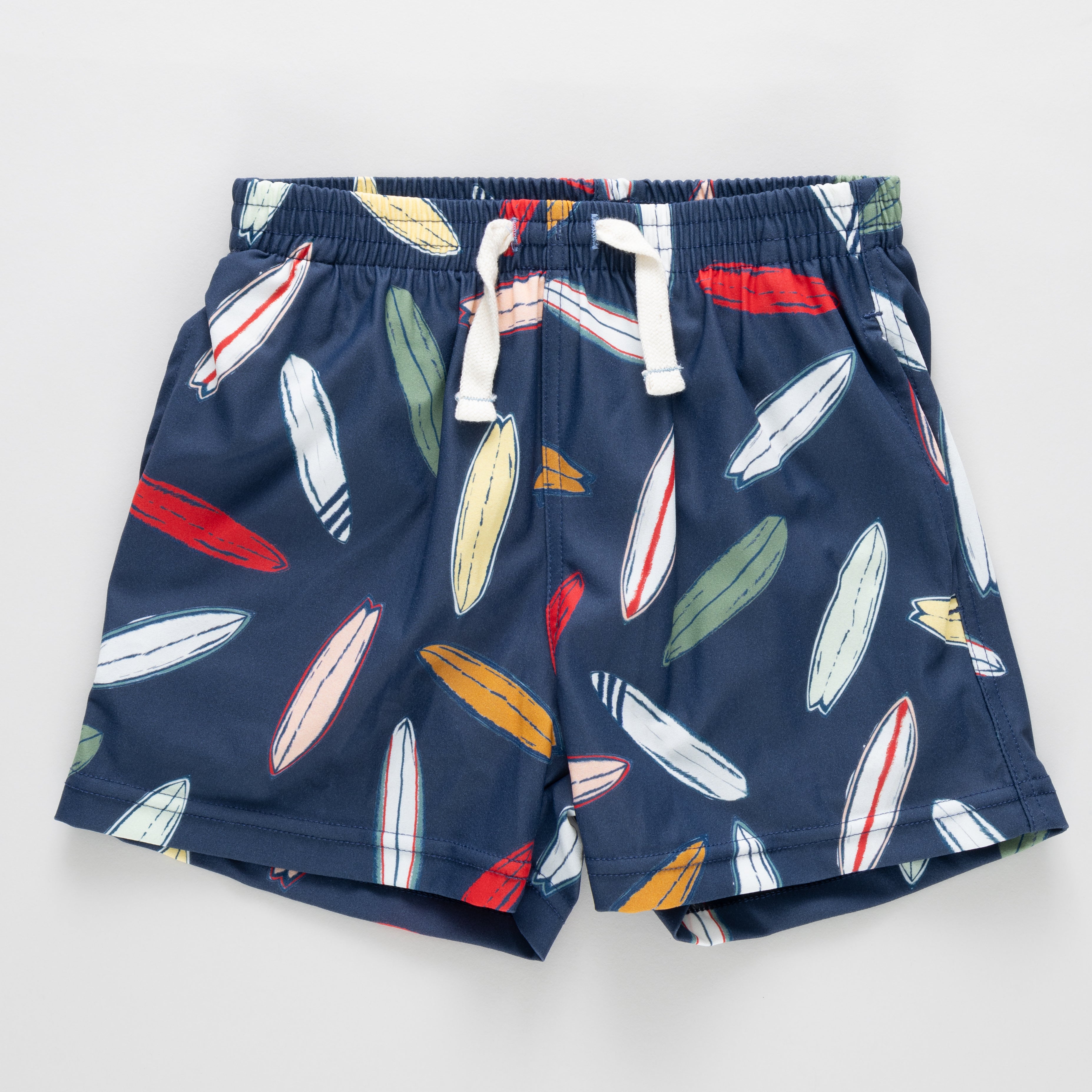 Boys Swim Trunk - Navy Surfboard
