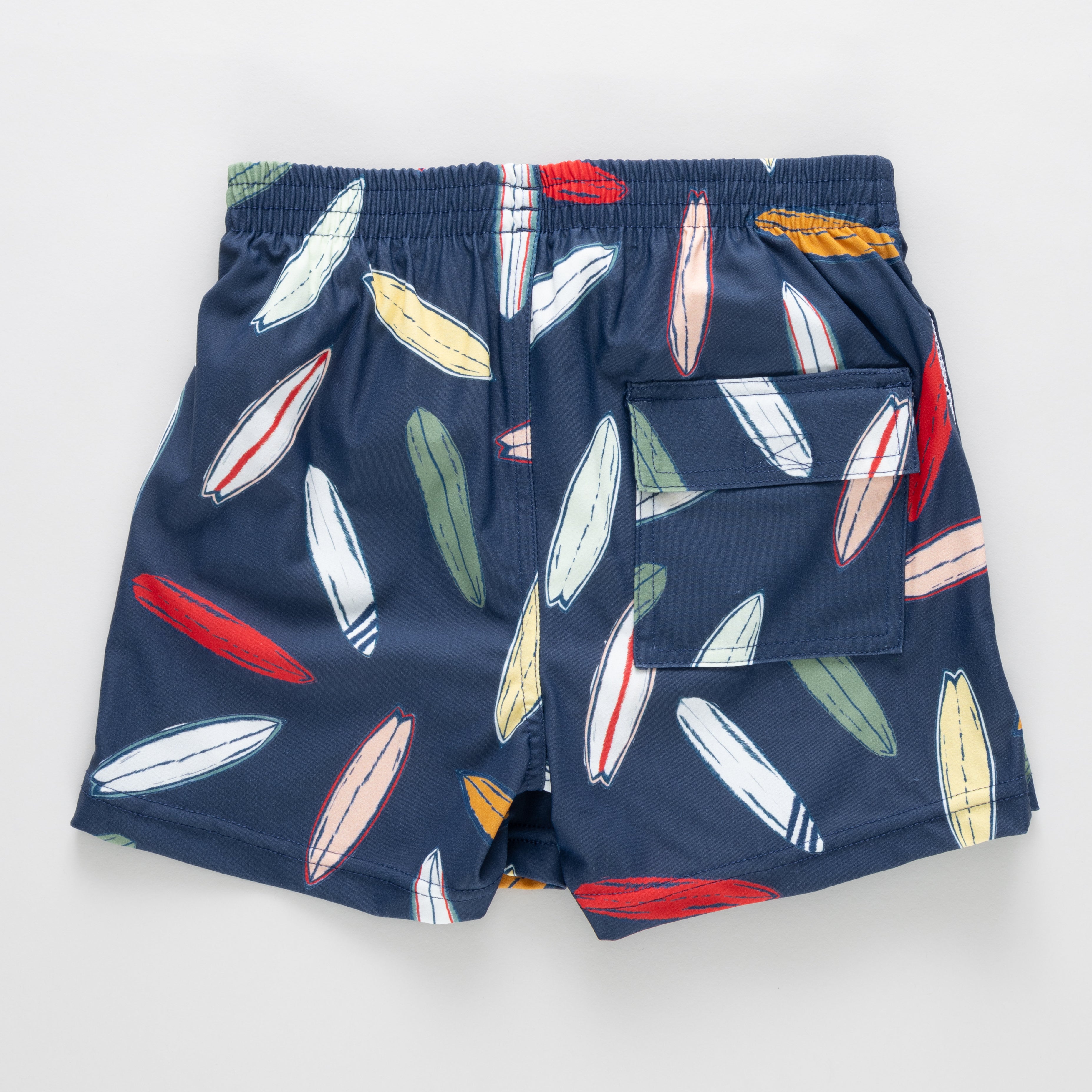 Boys Swim Trunk - Navy Surfboard