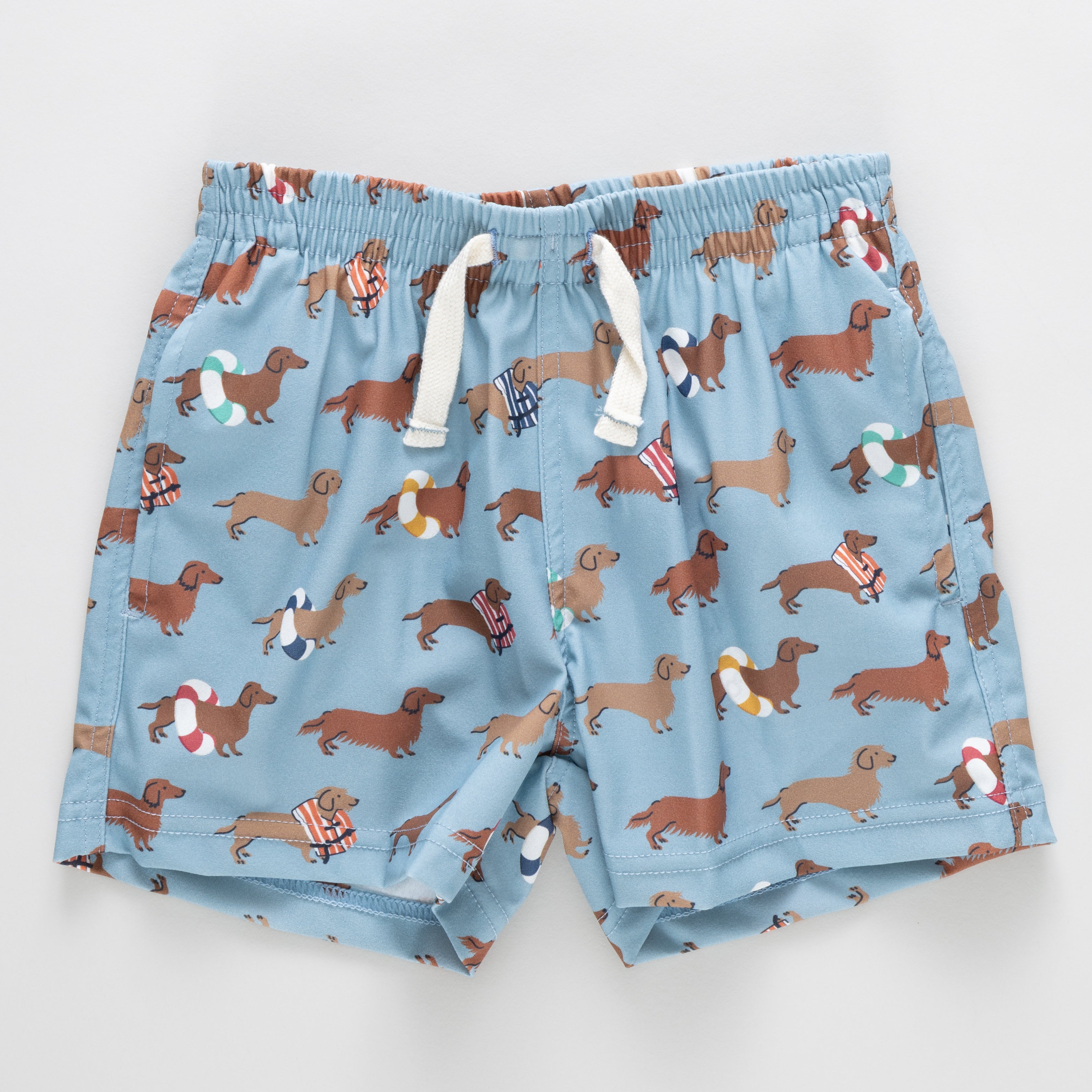 Baby Boys Swim Trunk - Swim Dachshunds