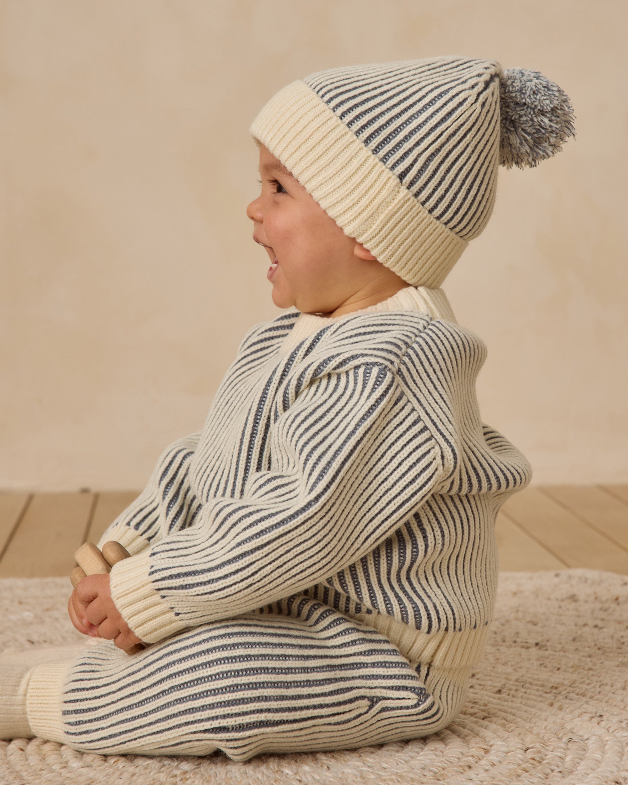 Relaxed Knit Sweater || Ocean