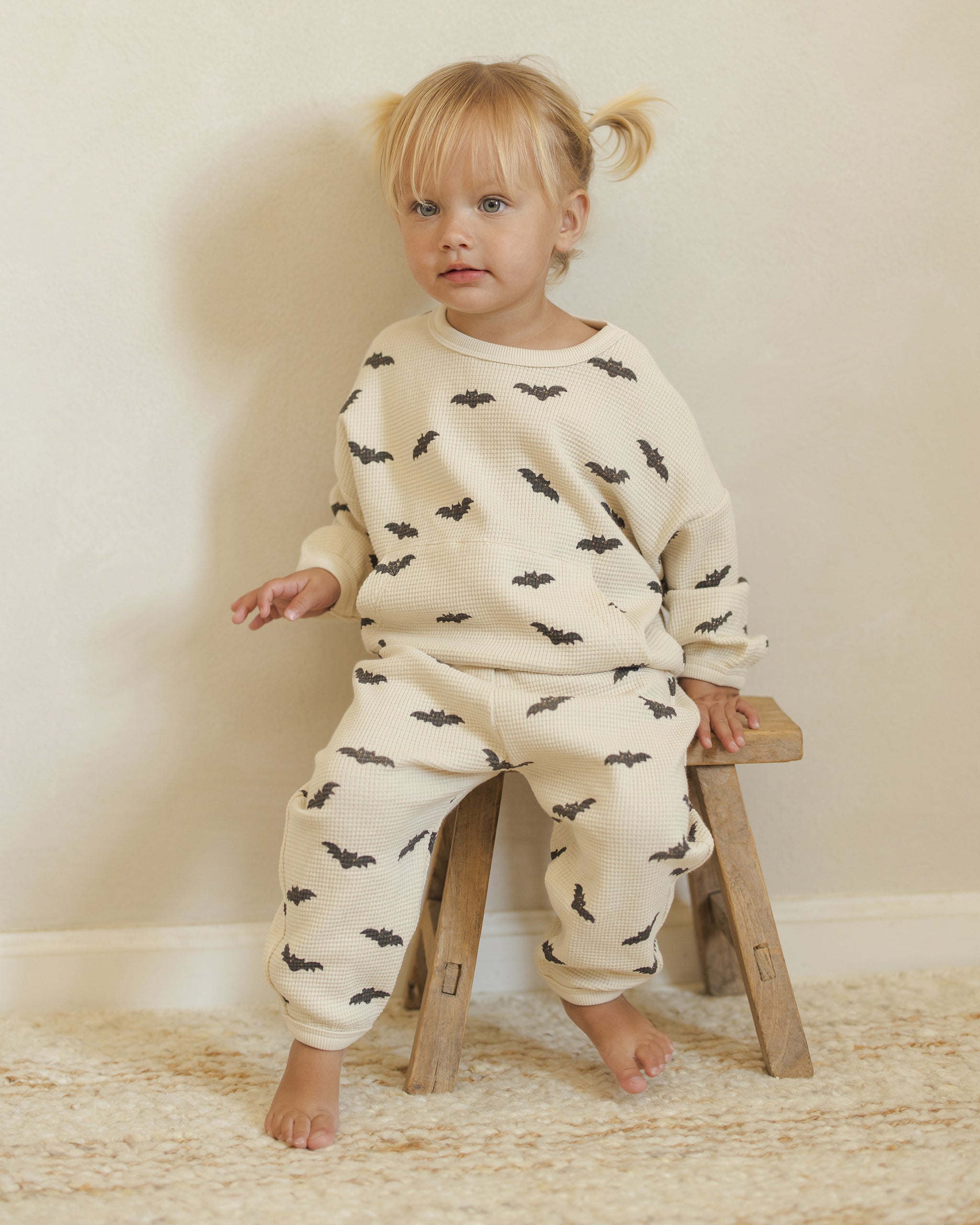 Waffle Slouch Set || Bats