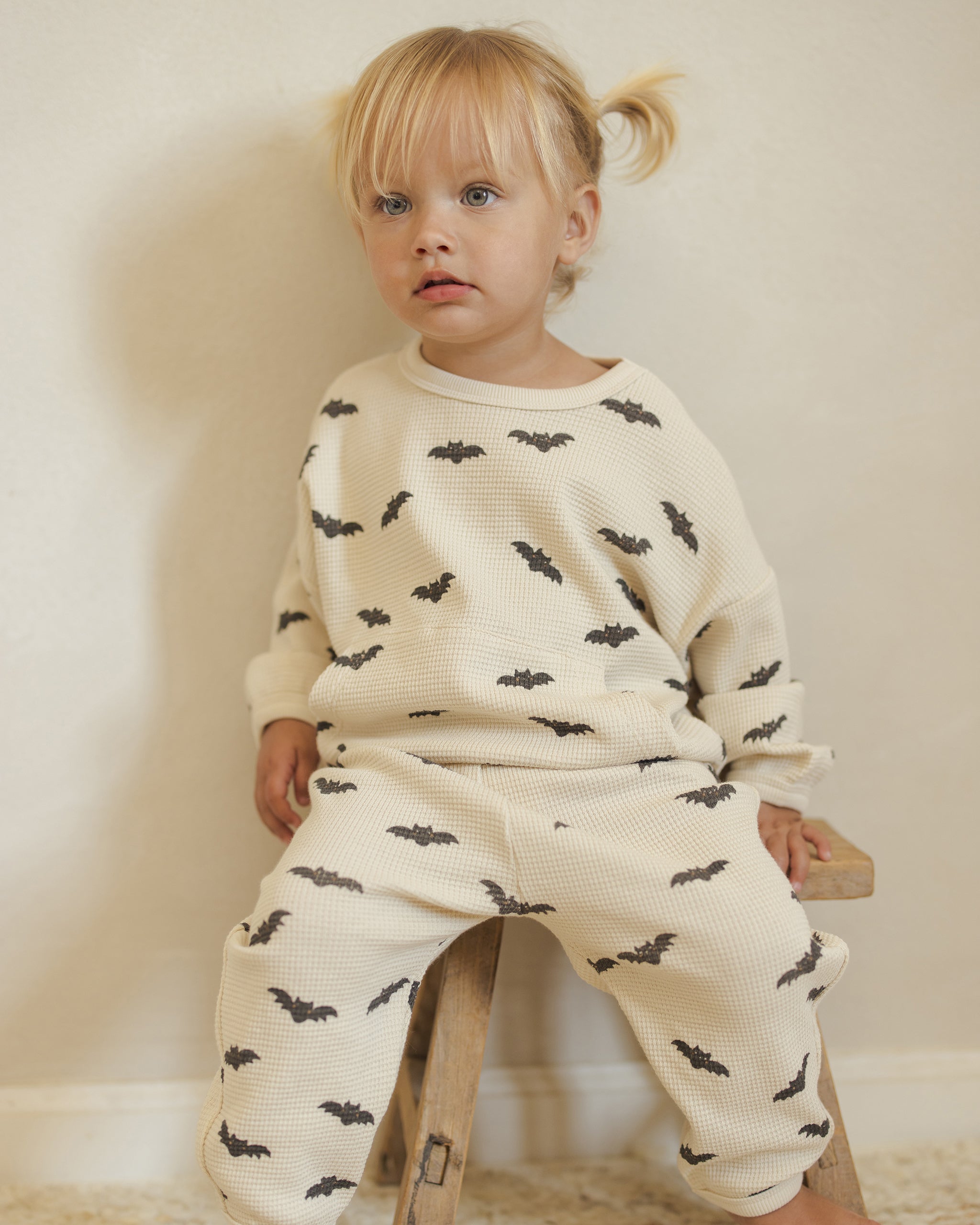 Waffle Slouch Set || Bats
