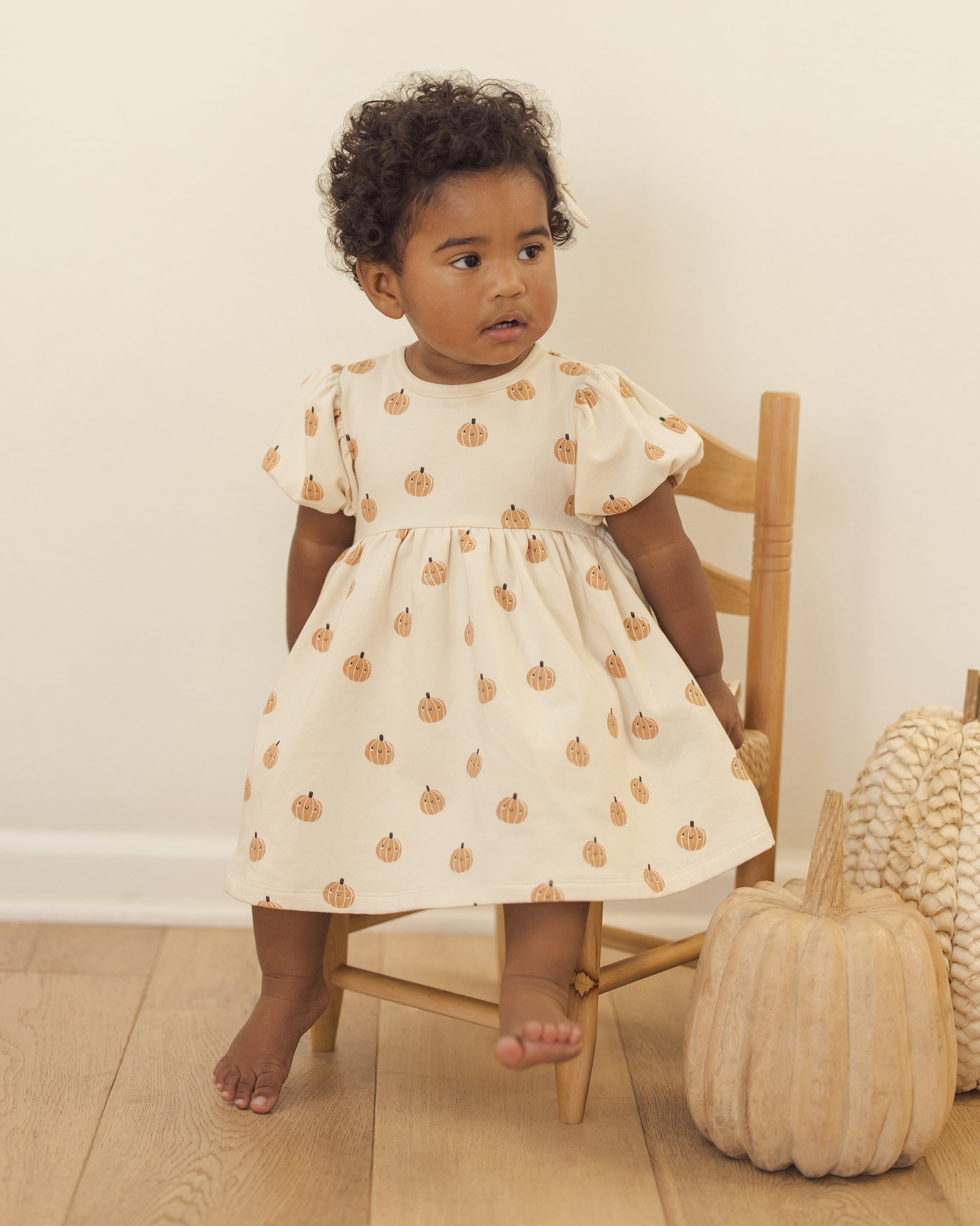 Darla Dress || Smiley Pumpkins