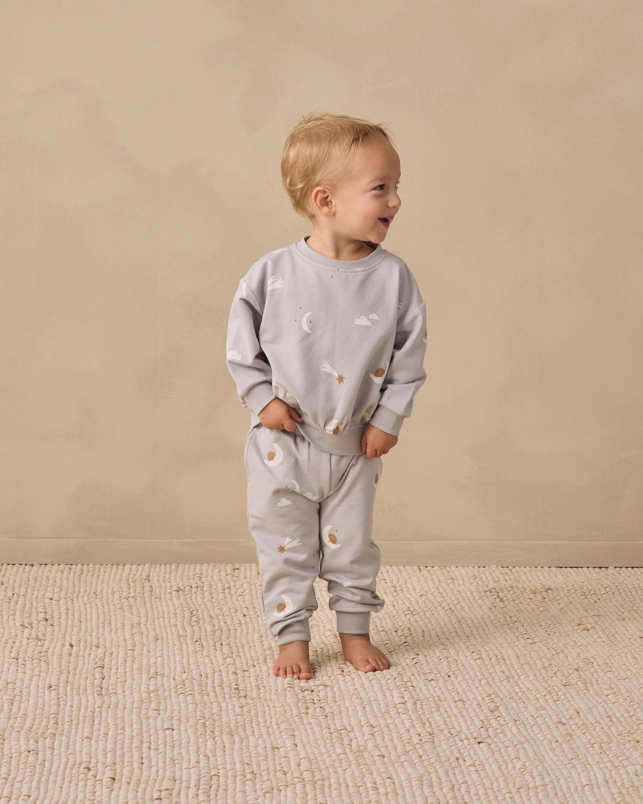 Relaxed Sweatshirt Sky Friends - Cloud