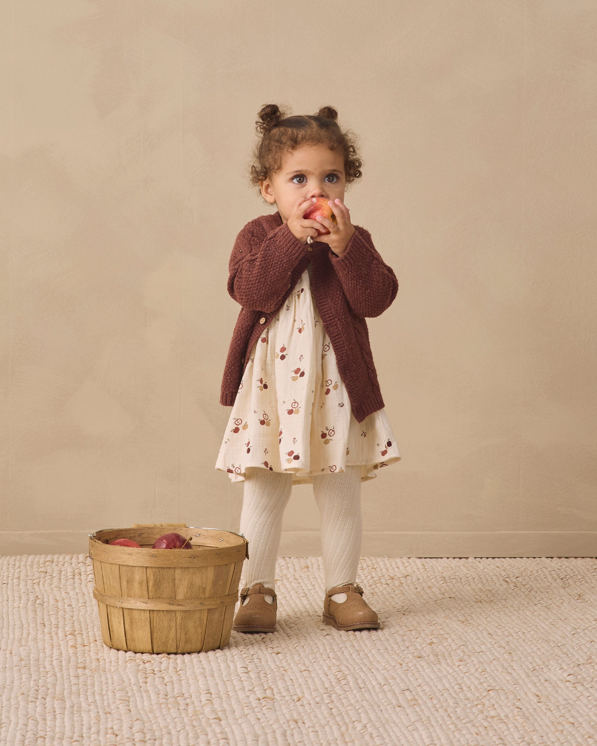 Knit Cardigan - Black Cherry