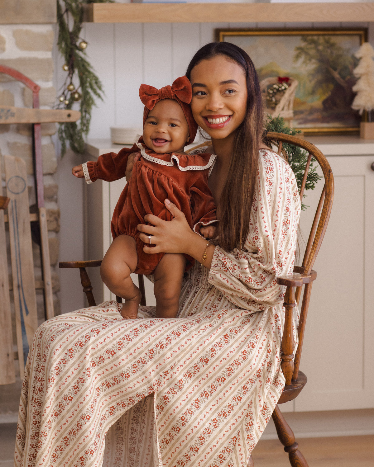 Wendy Romper - Redwood