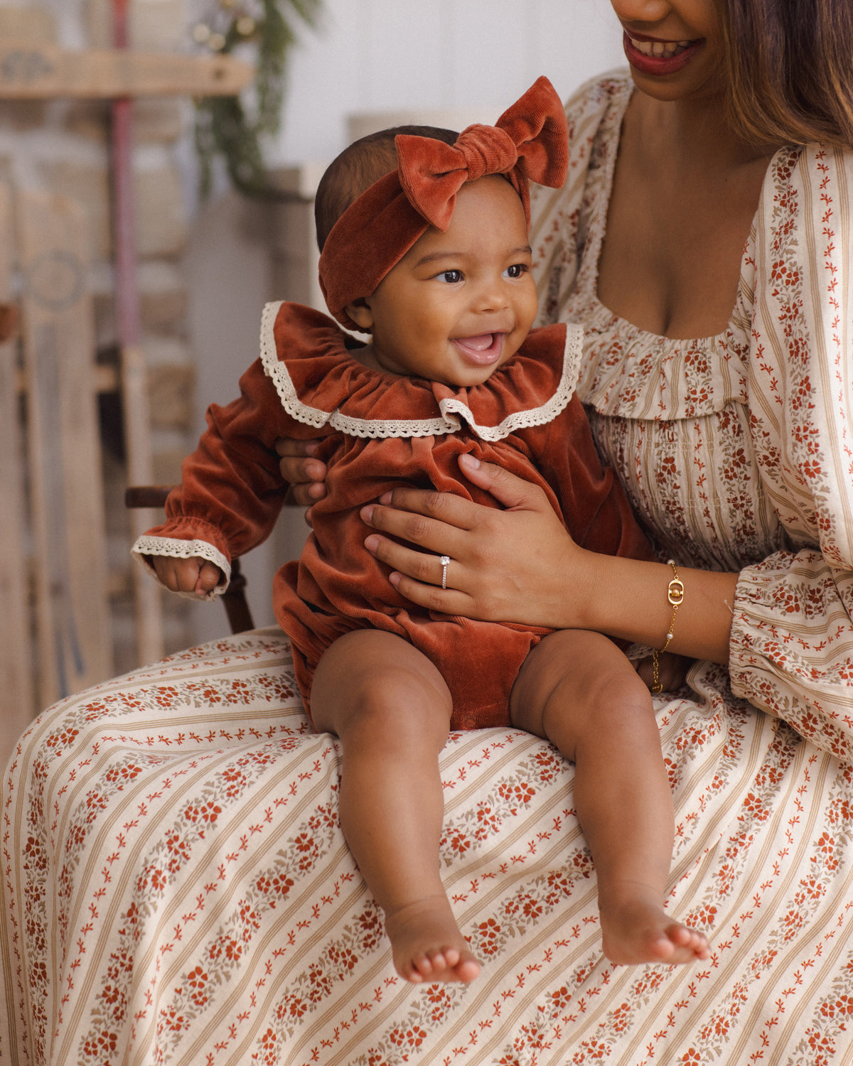 Wendy Romper - Redwood