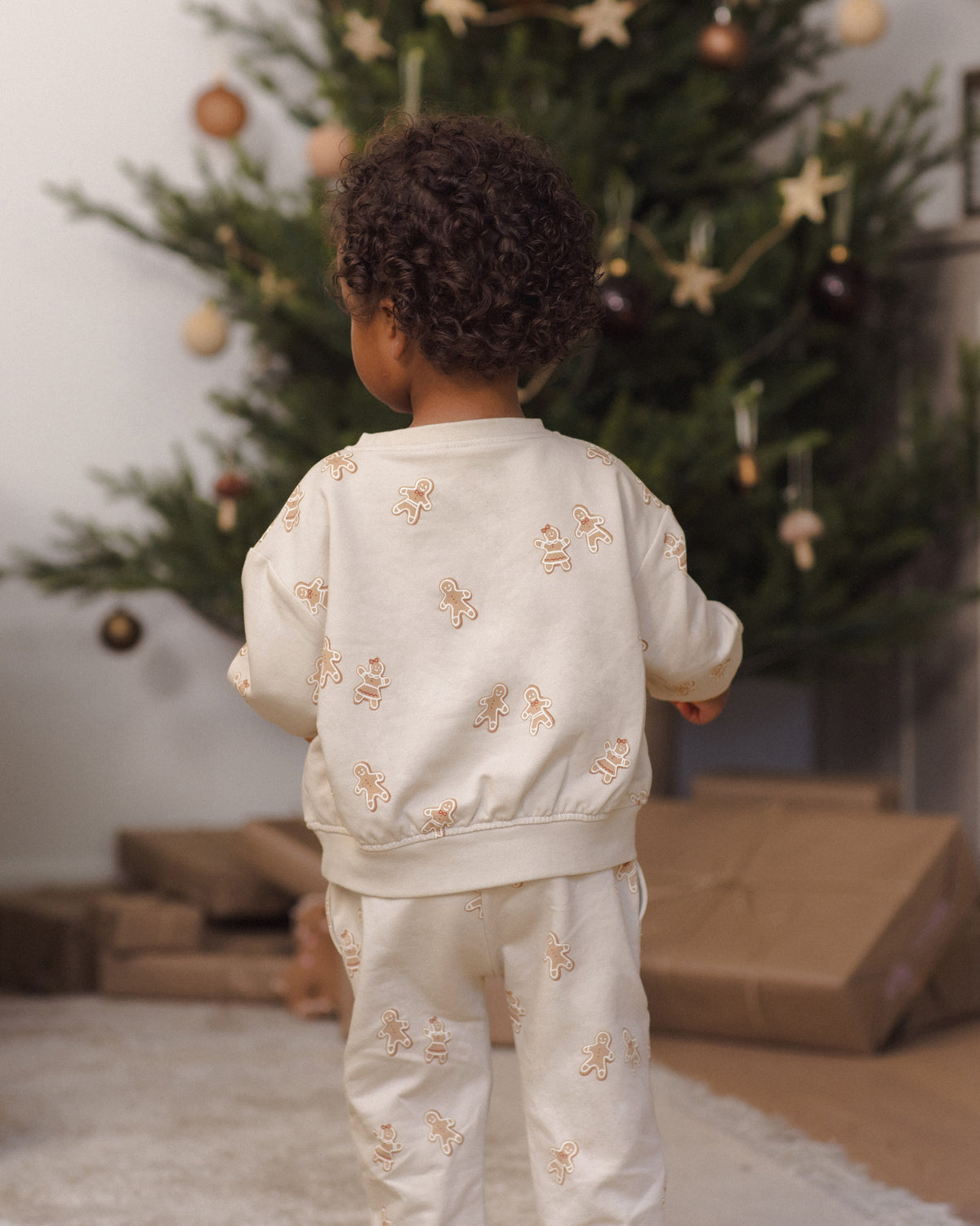 Relaxed Sweatshirt & Sweatpant - Gingerbread