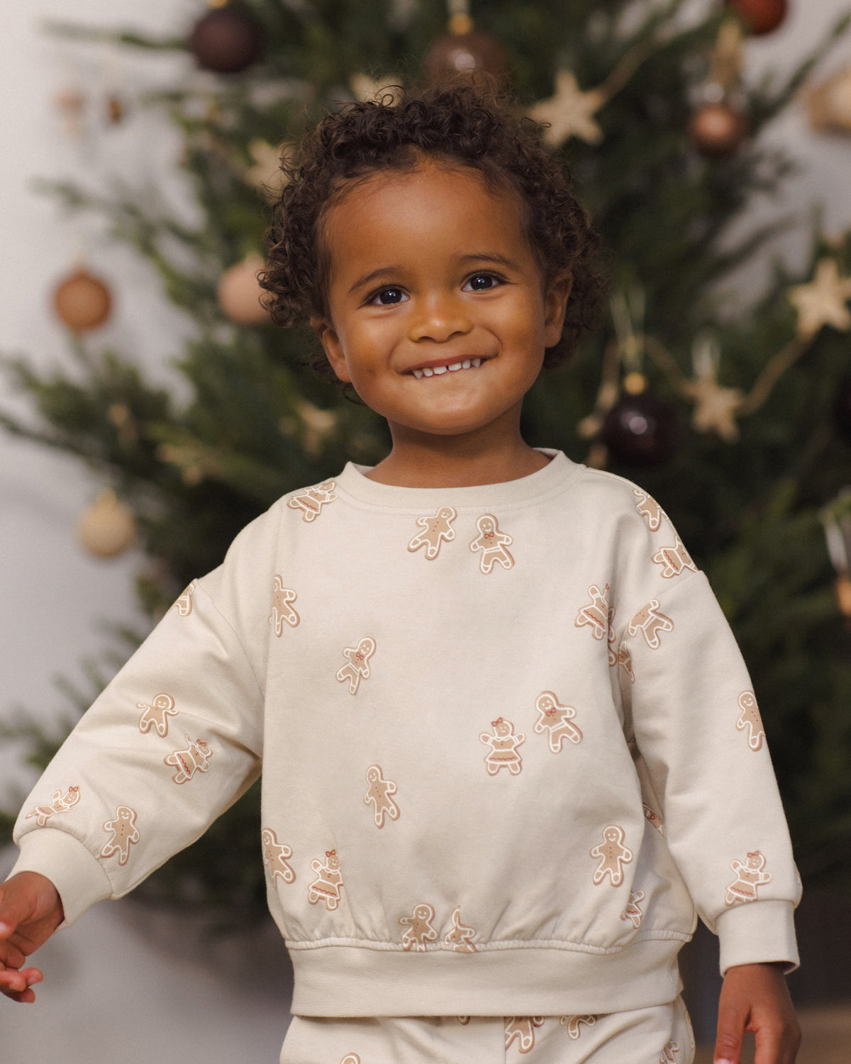 Relaxed Sweatshirt & Sweatpant - Gingerbread