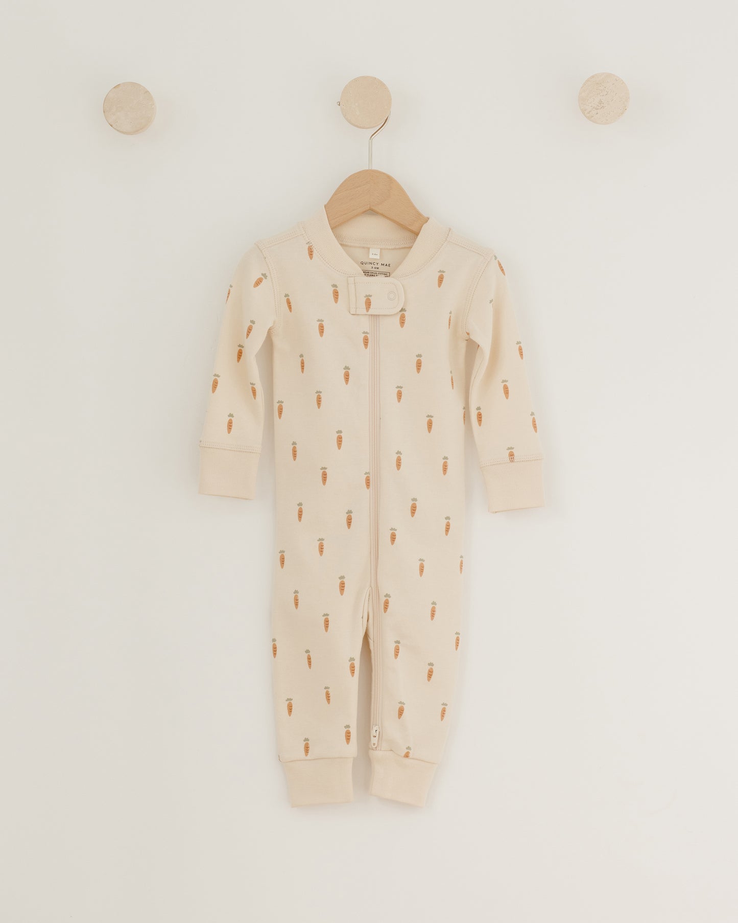 Zip Longsleeve Sleeper || Carrots
