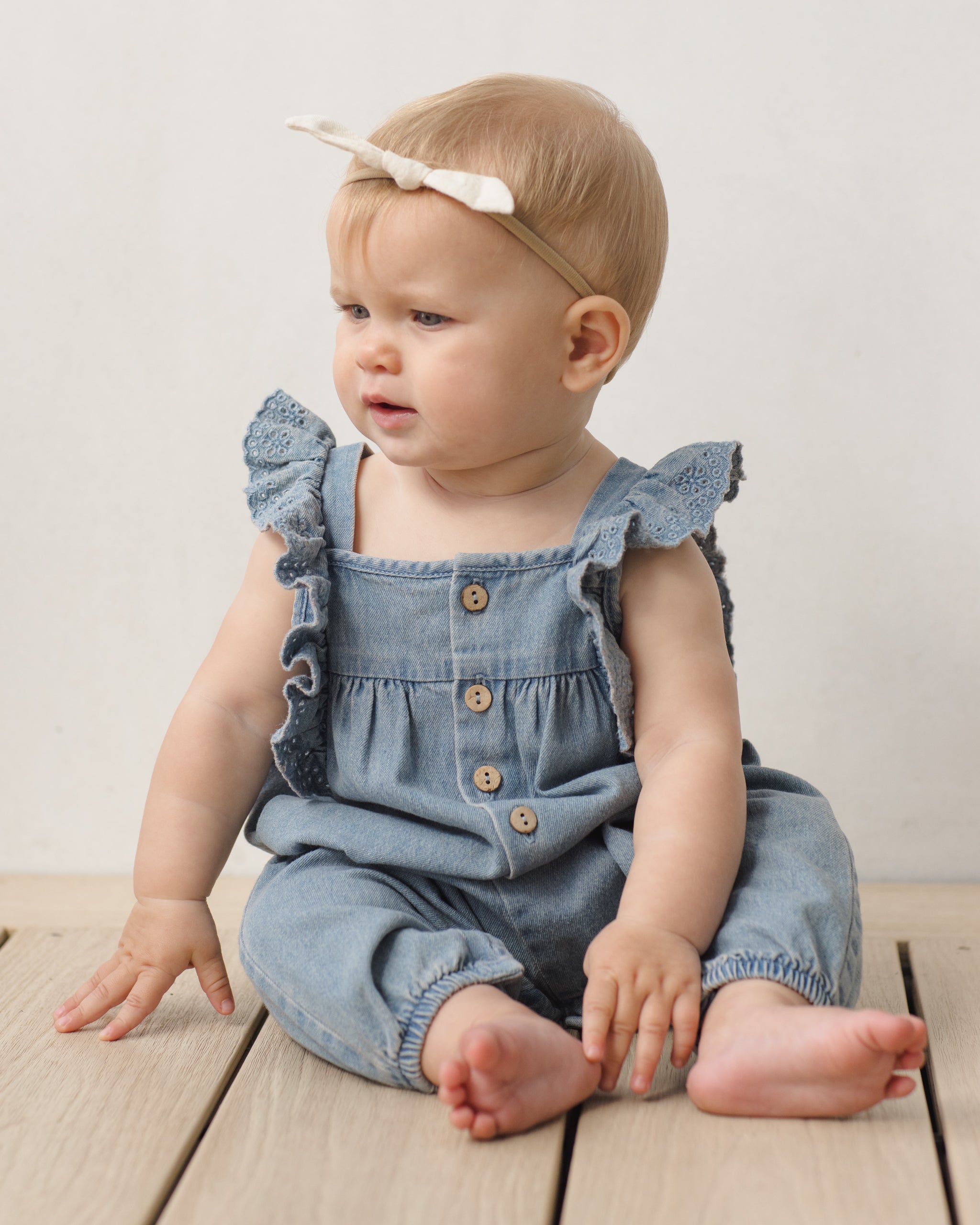Nova Romper || Chambray