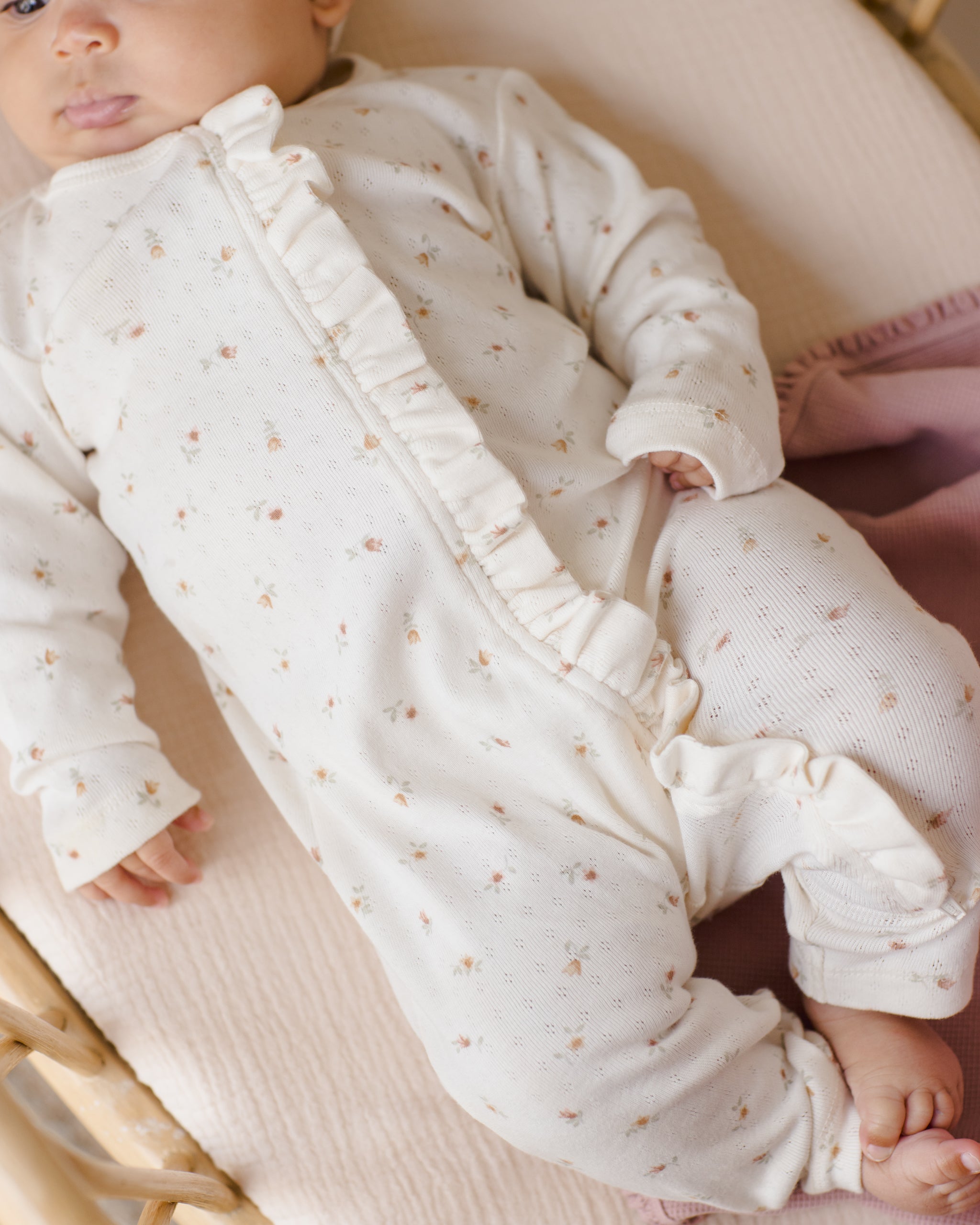 Ruffle Jumpsuit || Petit Fleur