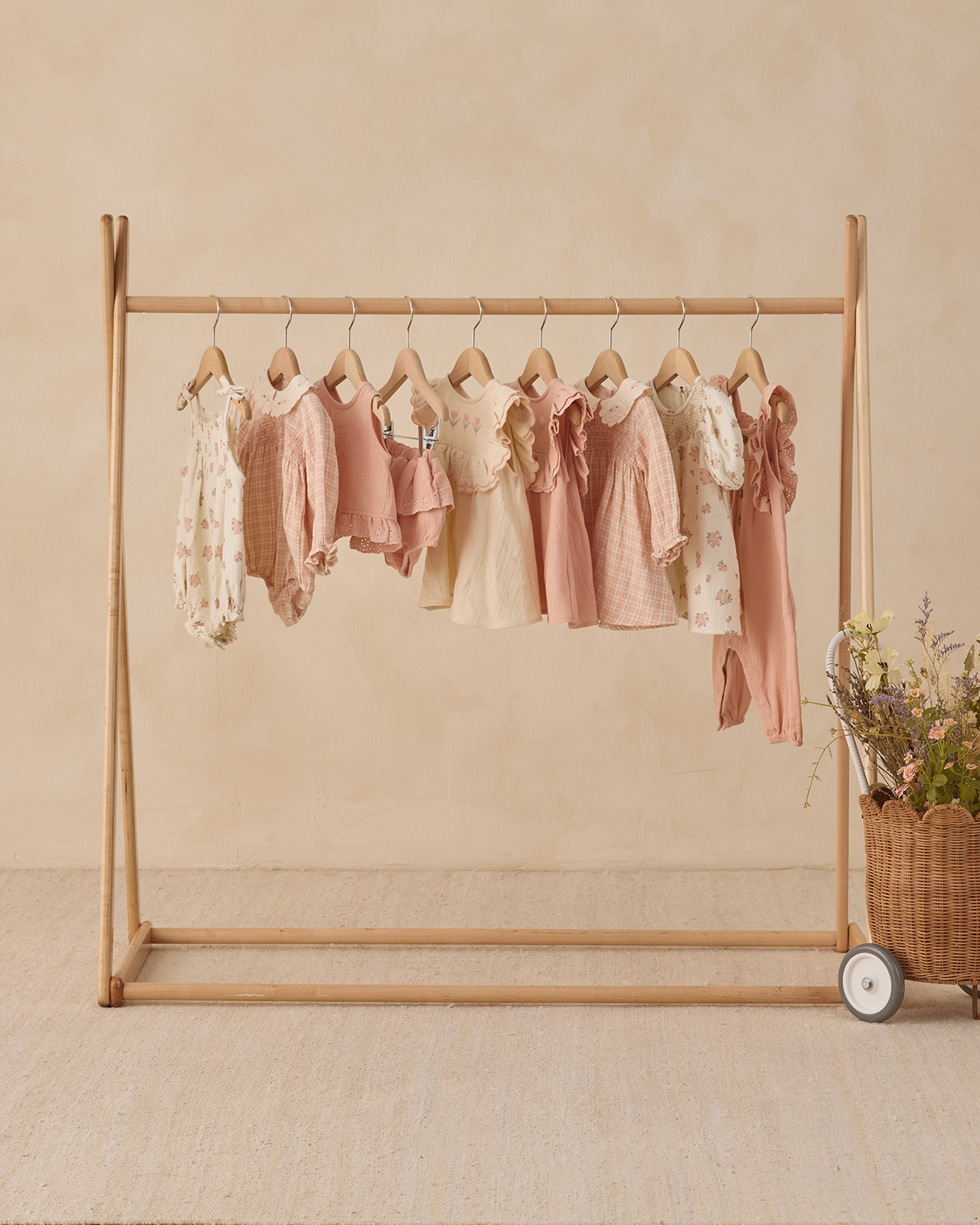 Betty Romper || Garden Rose