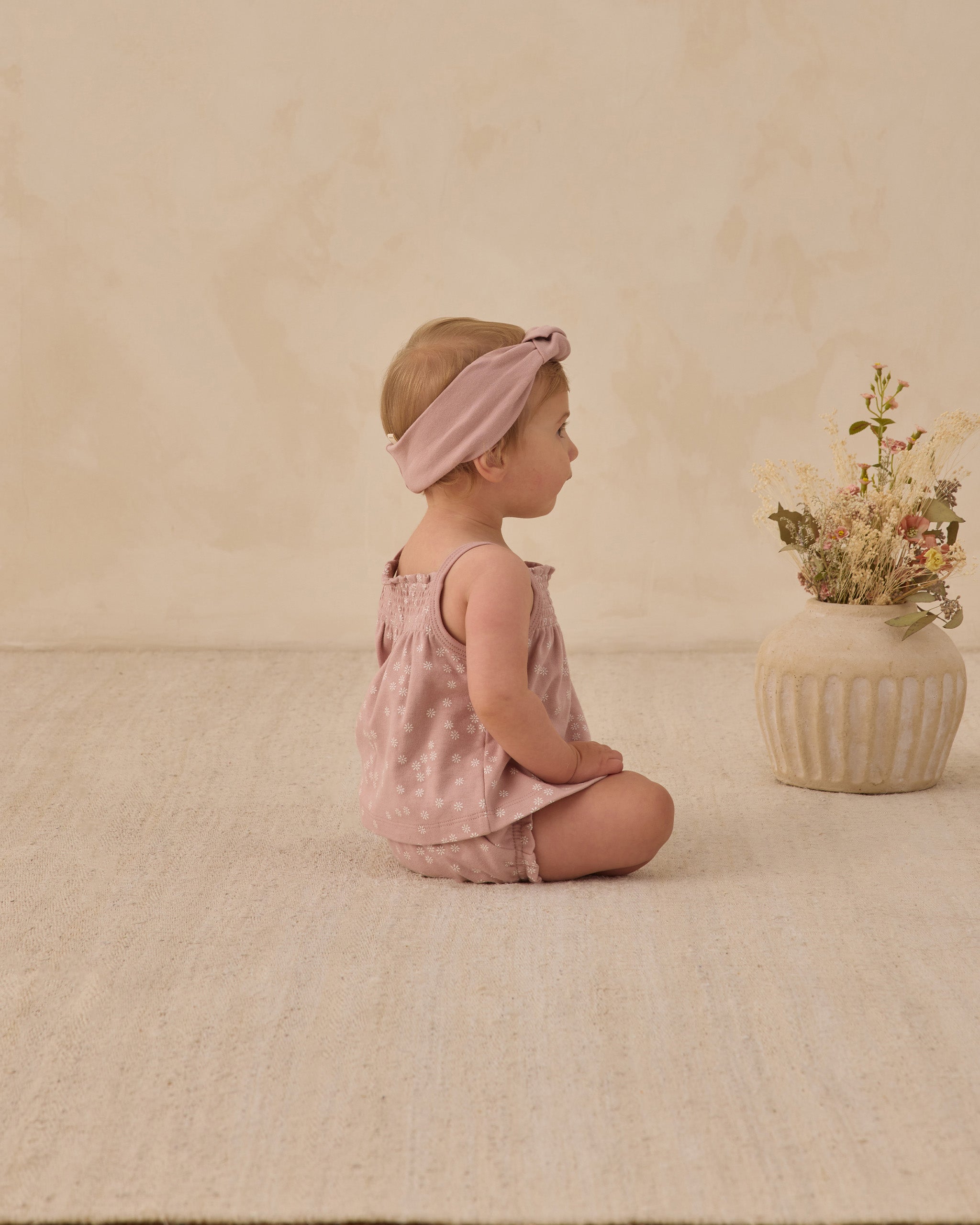 Knotted Headband || Mauve