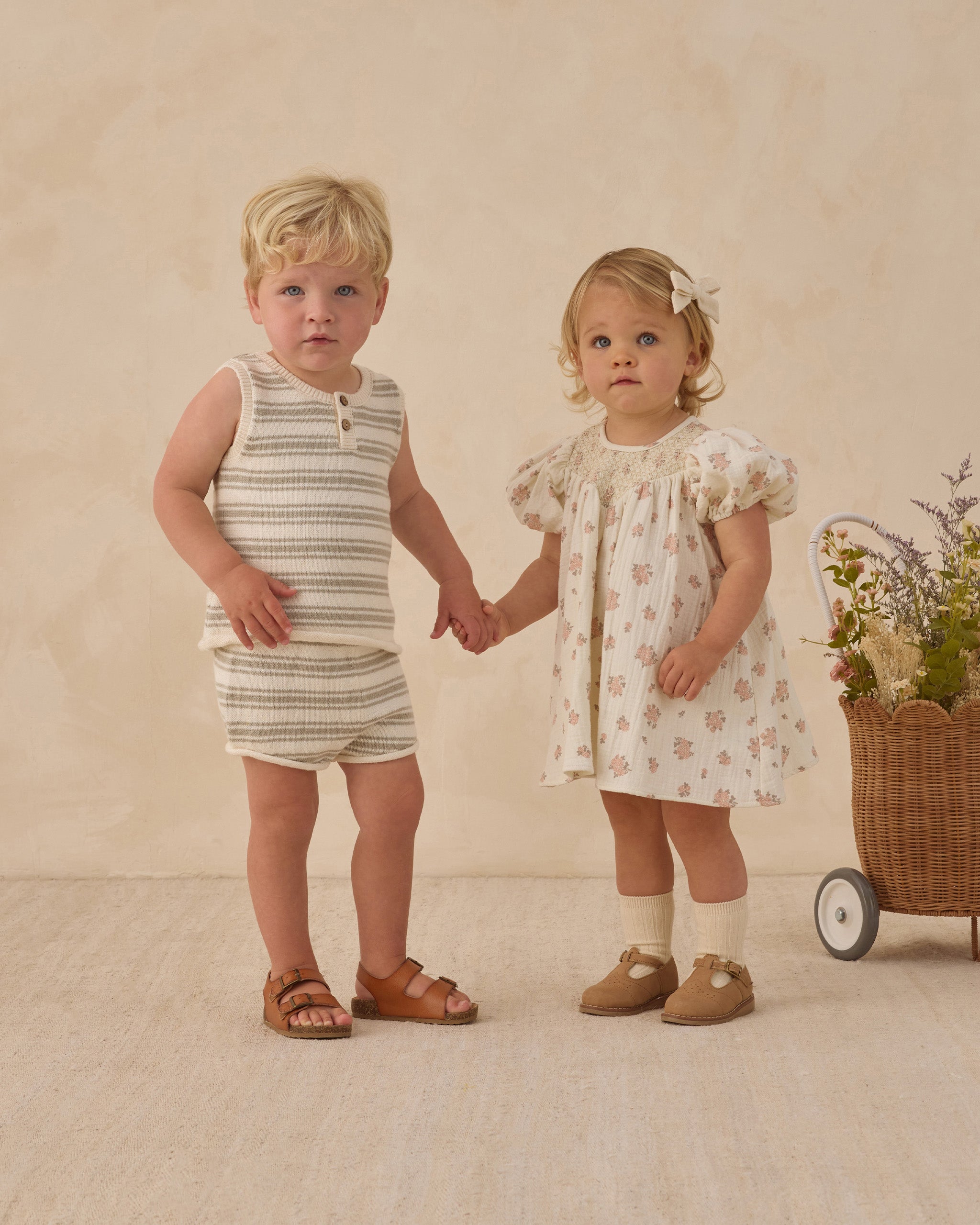 Carina Dress || Garden Rose