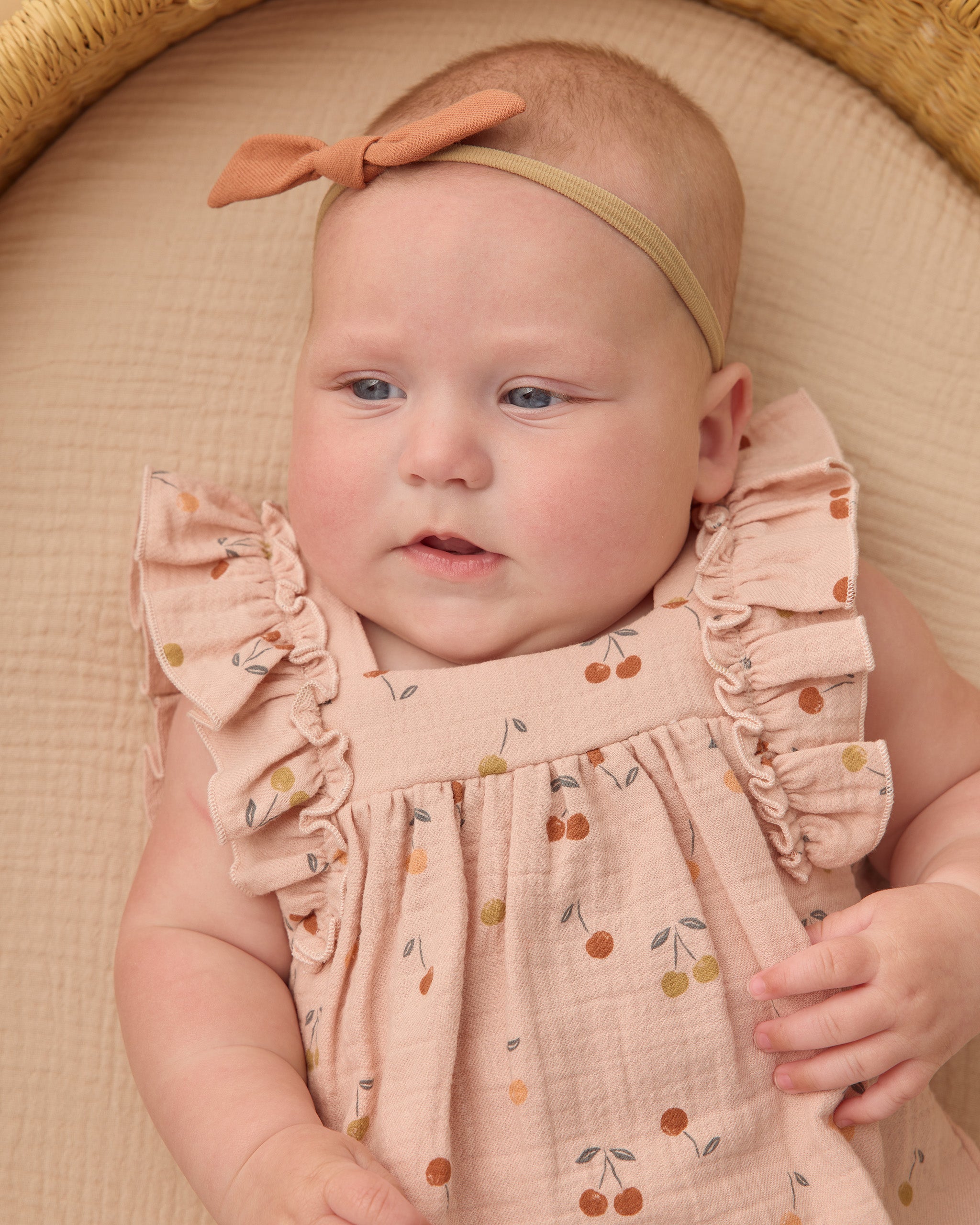 Maya Romper || Cherries