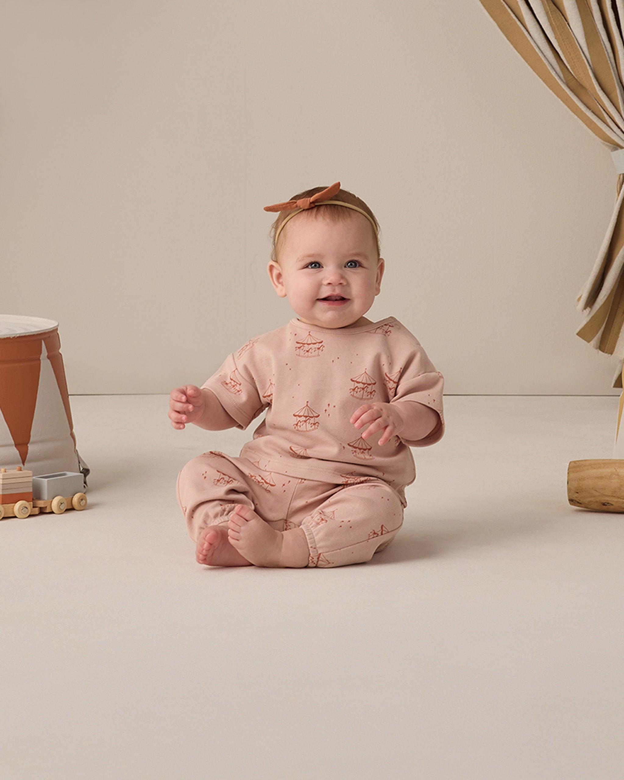 Jersey Tee + Pant Set || Carousel