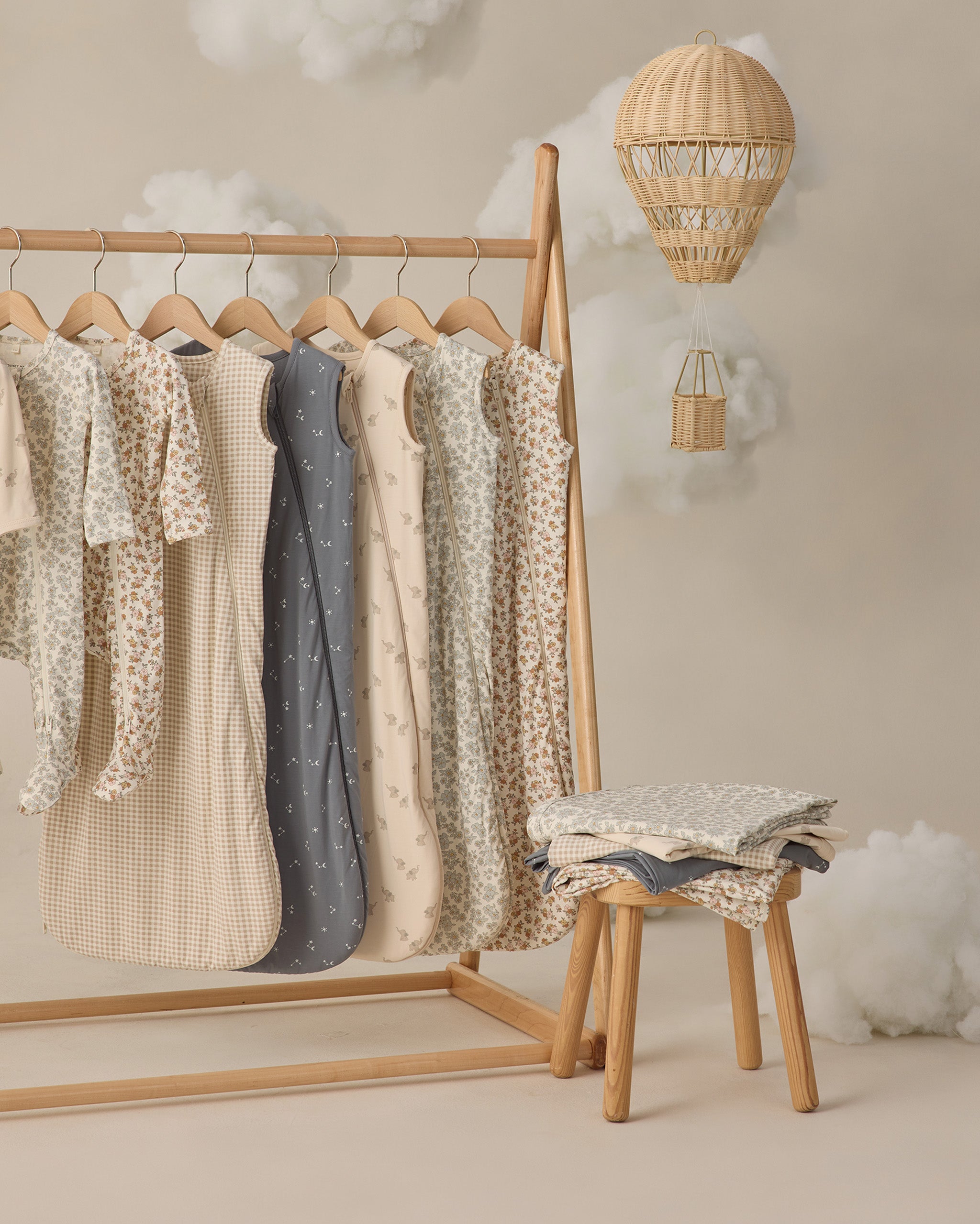 Bamboo Sleep Bag || Elephants