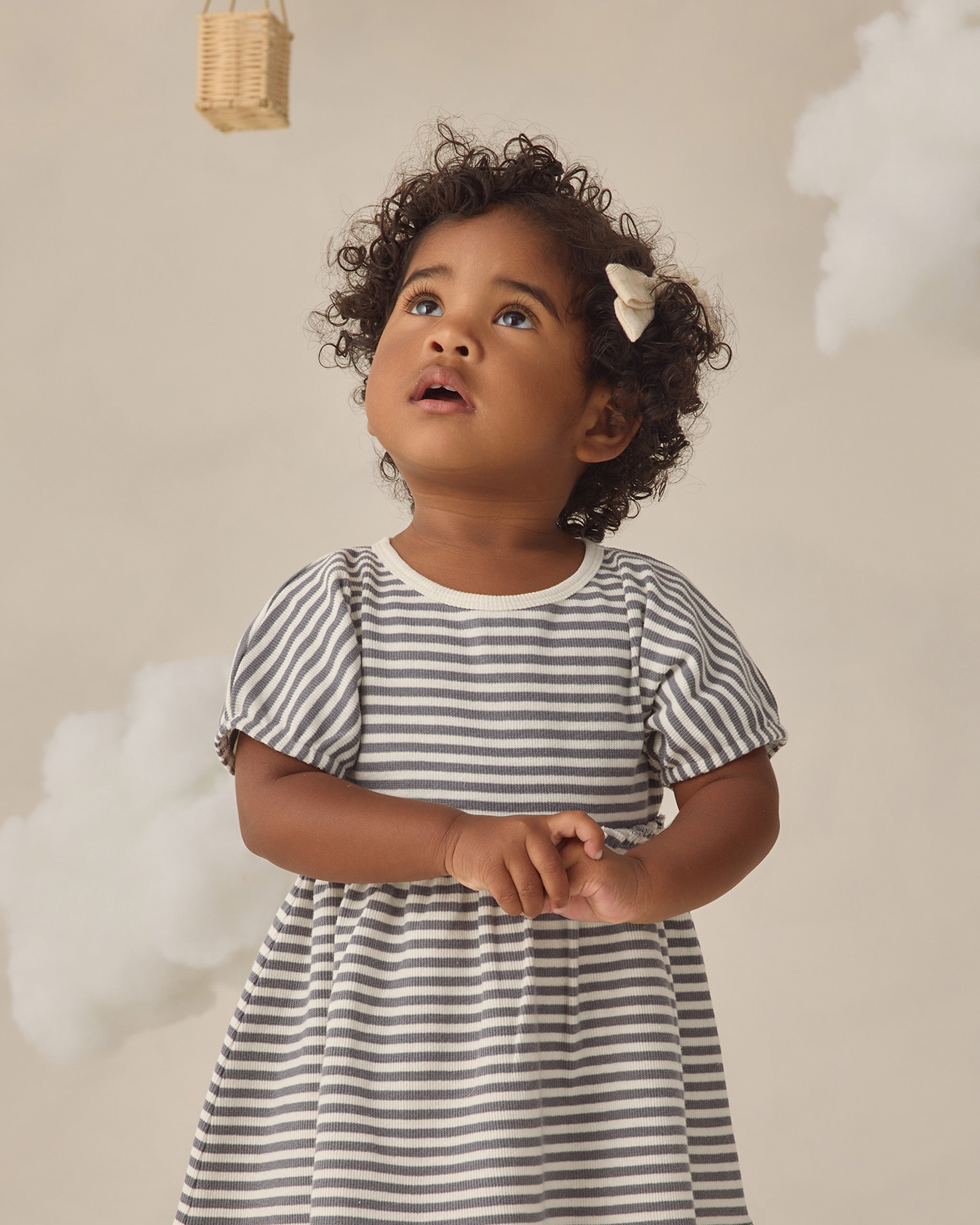 Annie Dress || Ocean Stripe
