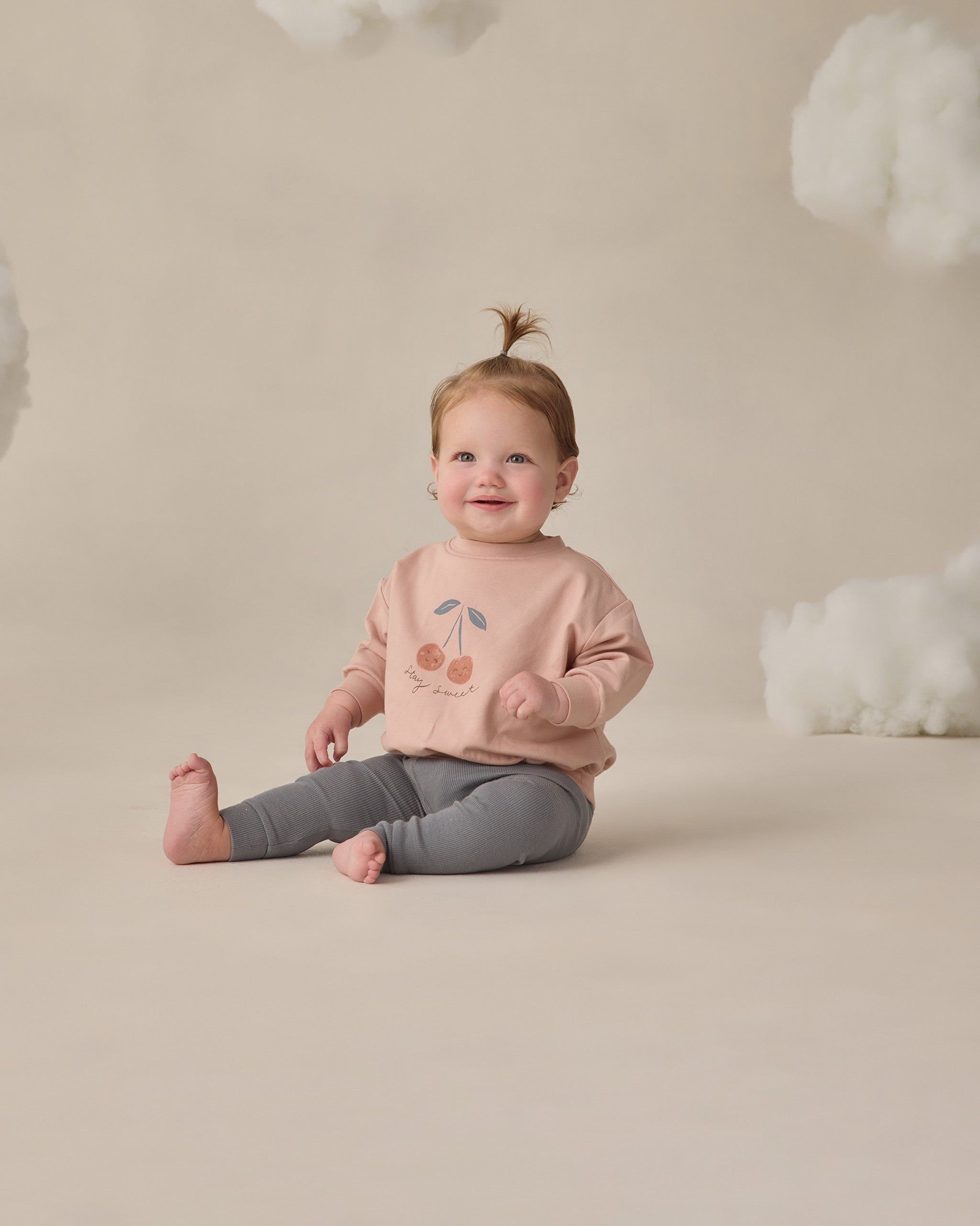 Relaxed Sweatshirt || Cherry