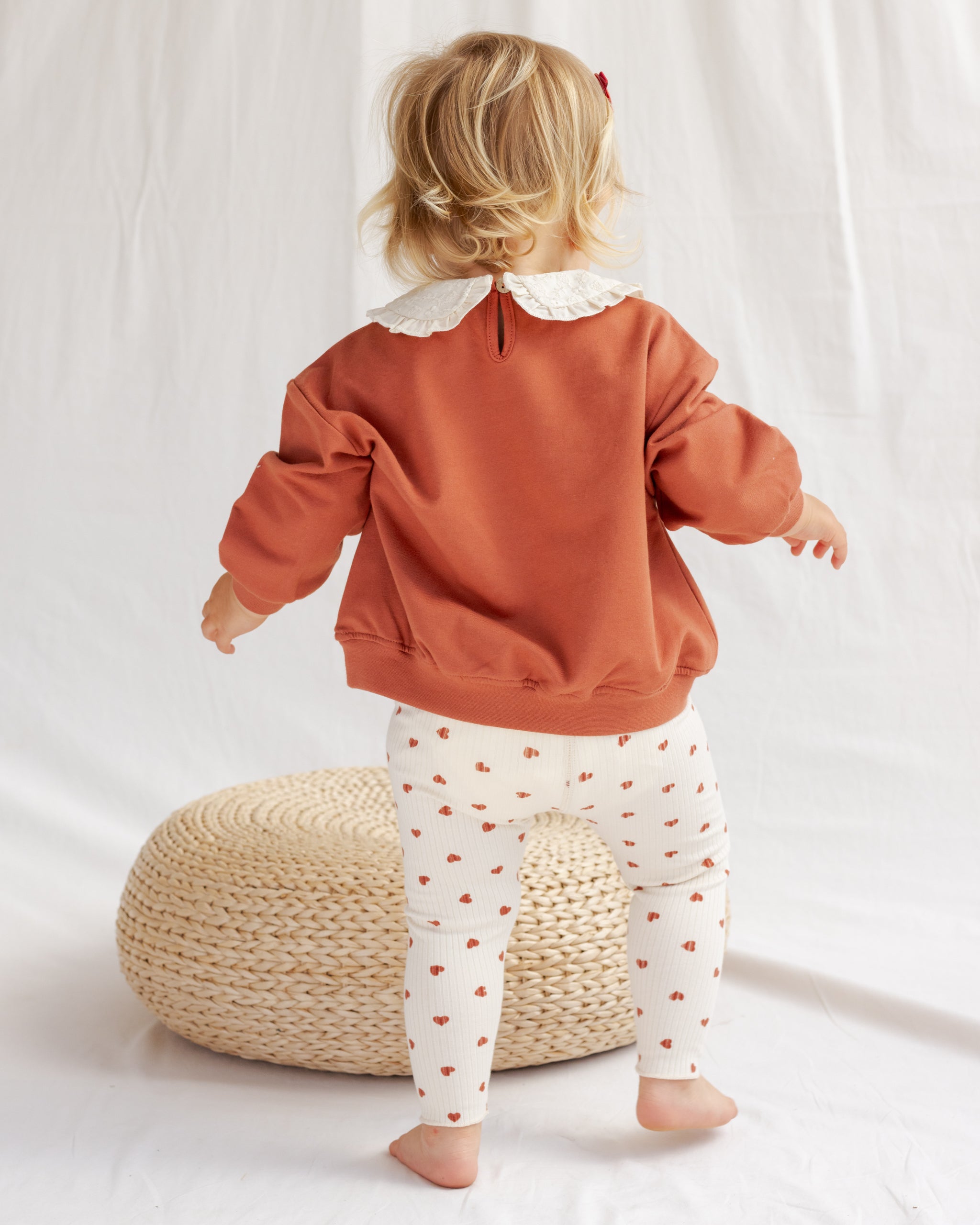 Collared Sweatshirt || Mon Amour