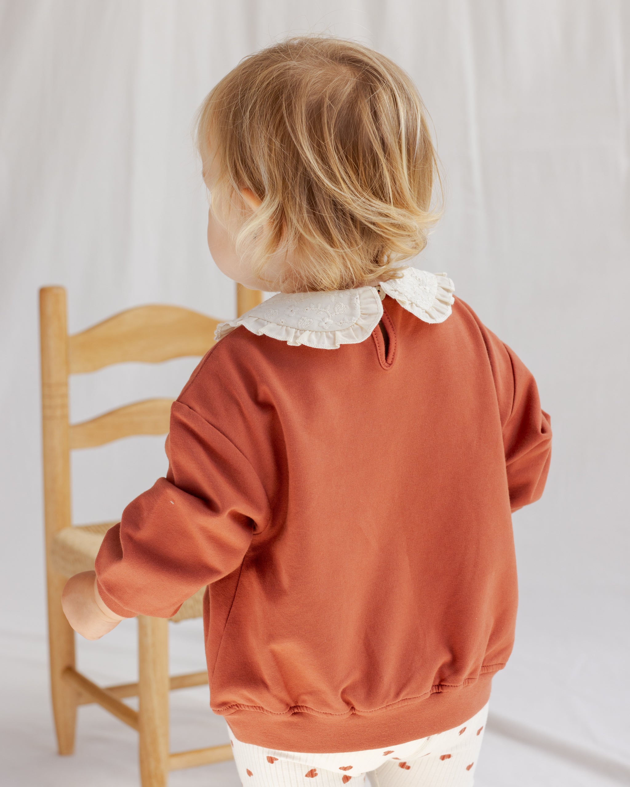 Collared Sweatshirt || Mon Amour