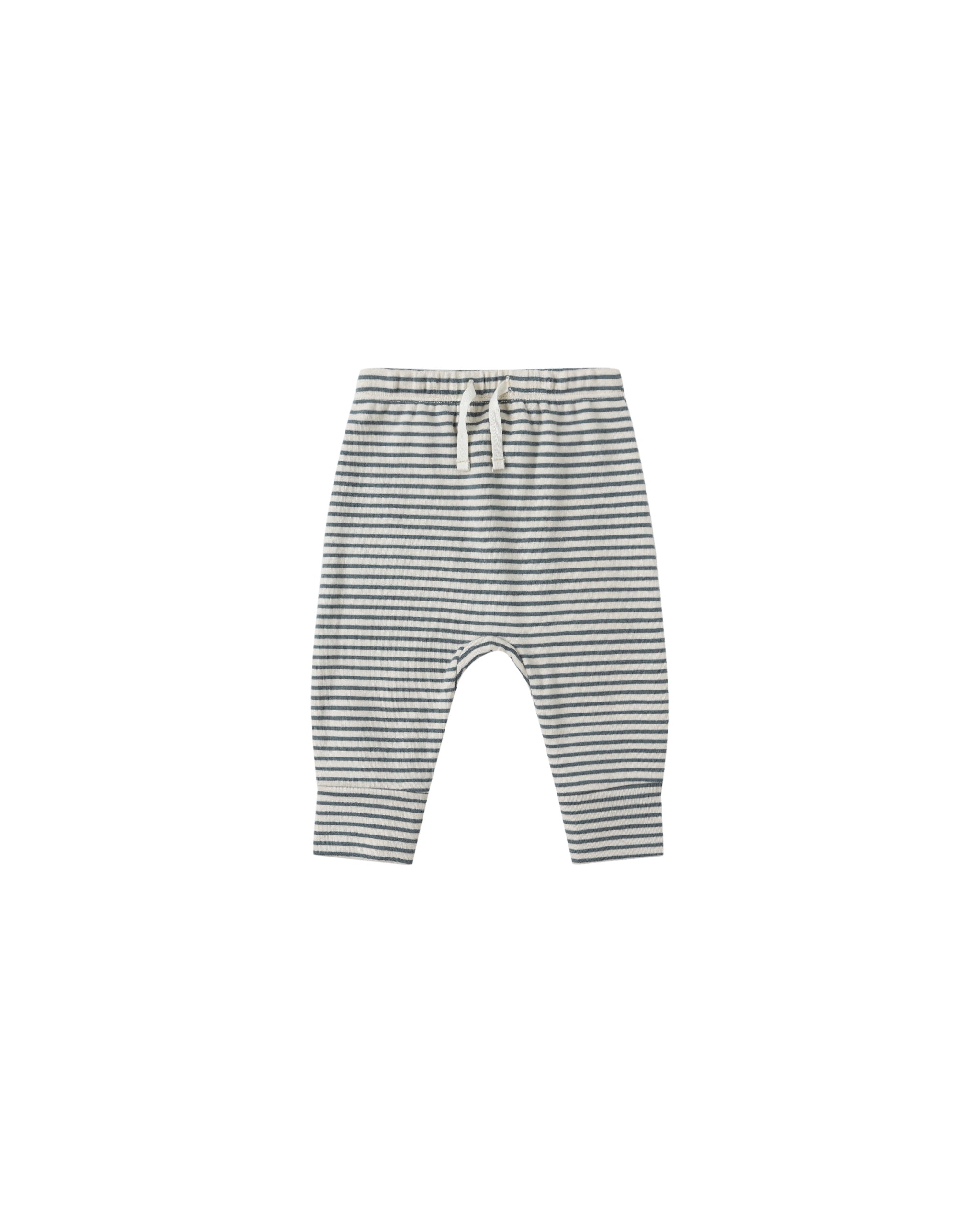 Drawstring Pant || Ocean Micro Stripe