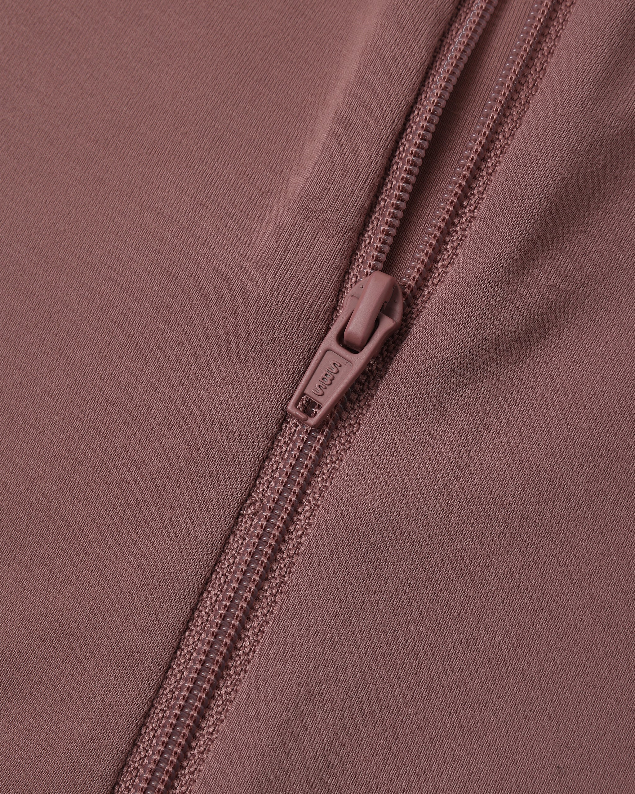 Bamboo Zip Footie - Mulberry