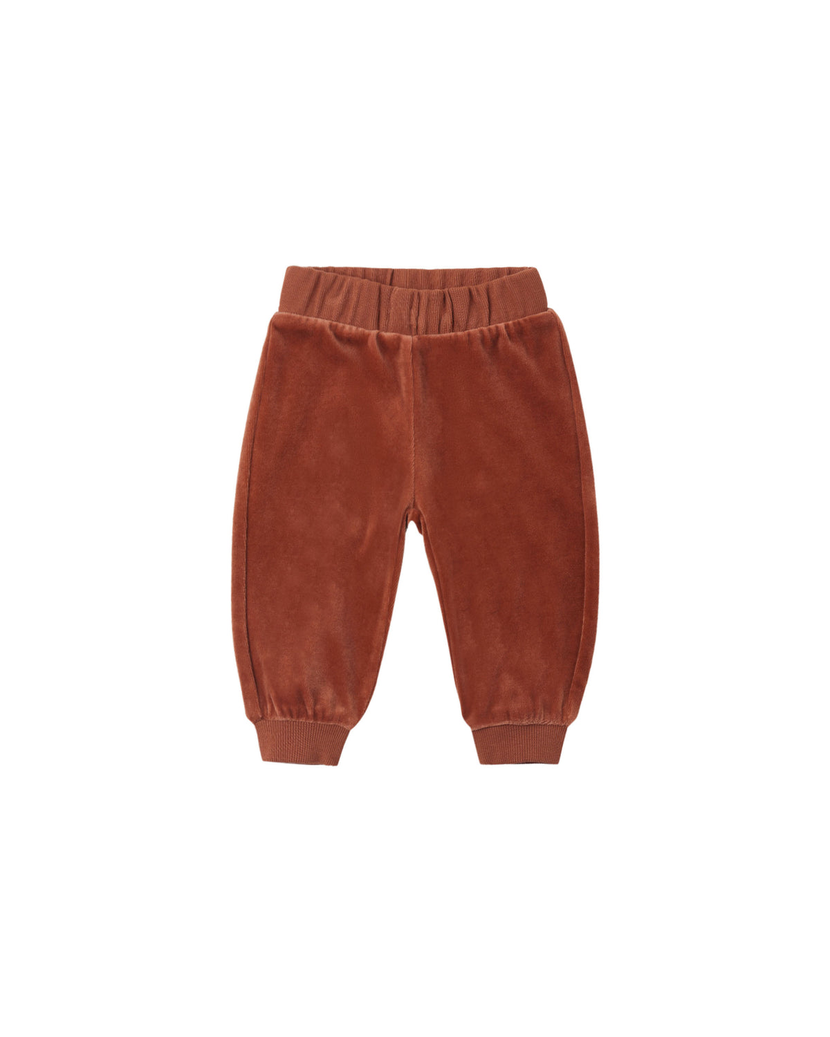 Velour Sweatshirt & Sweatpant - Redwood
