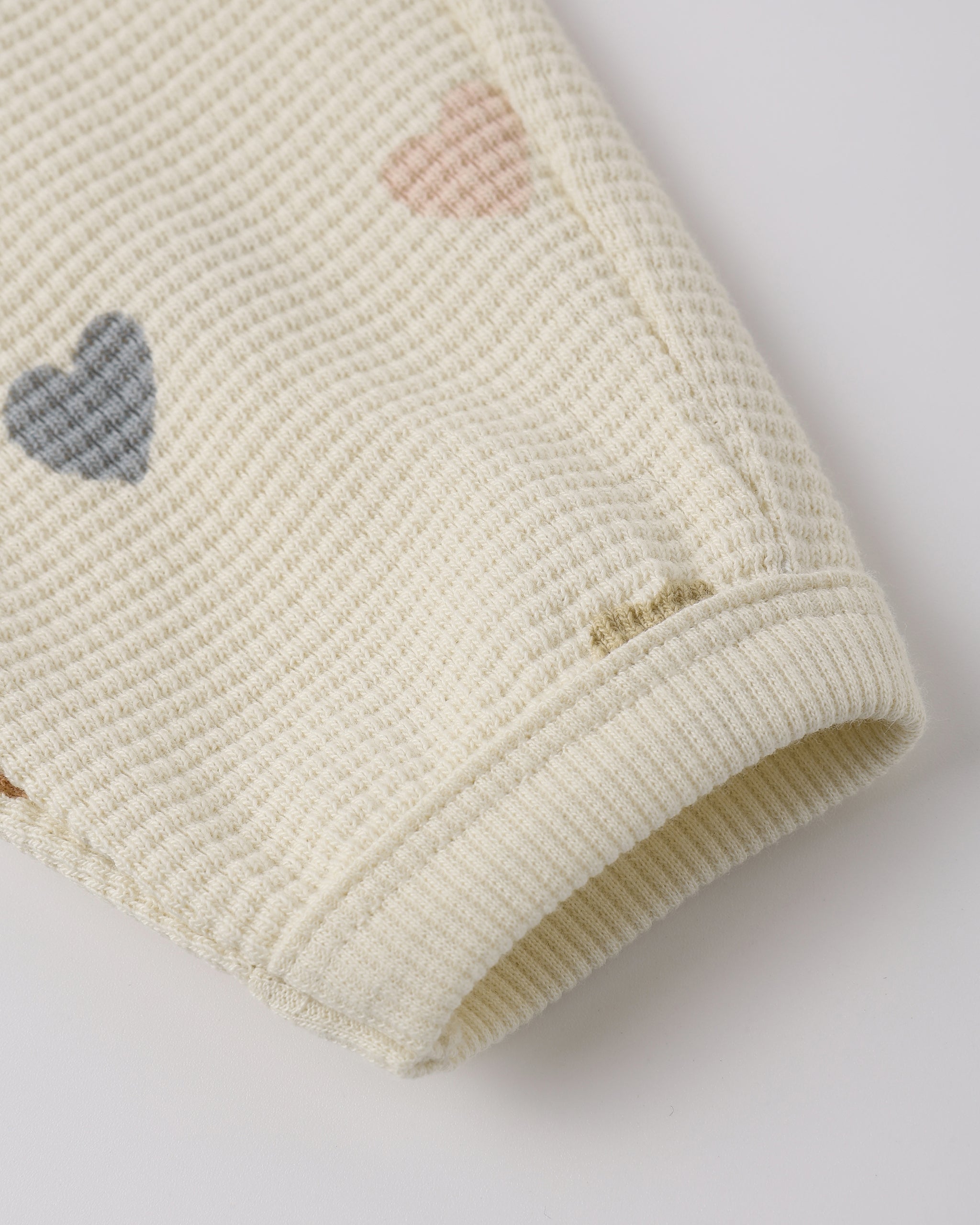 Waffle Sweater Set || Confetti Hearts
