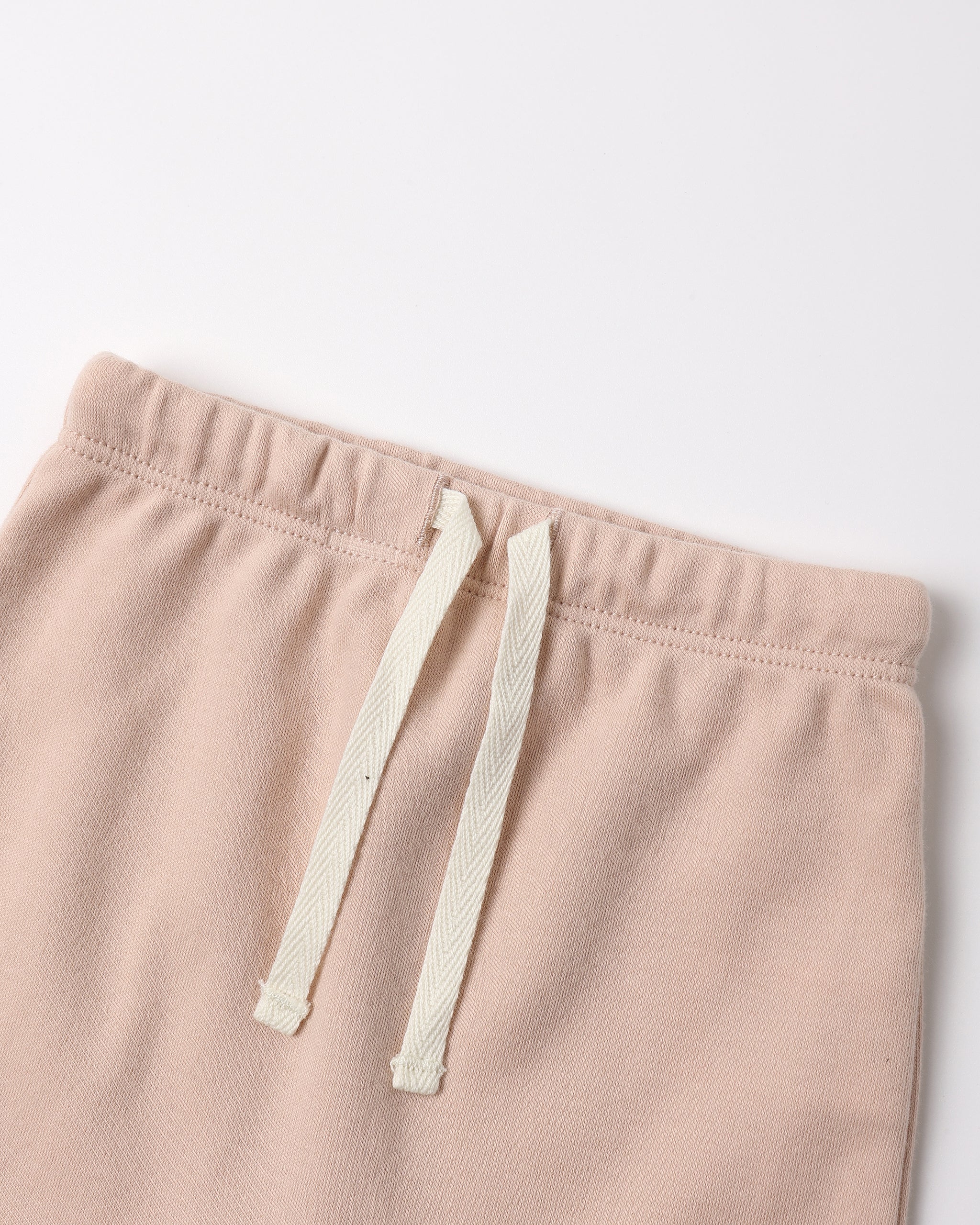 Wrap Top + Footed Pant Set - Dusty Rose