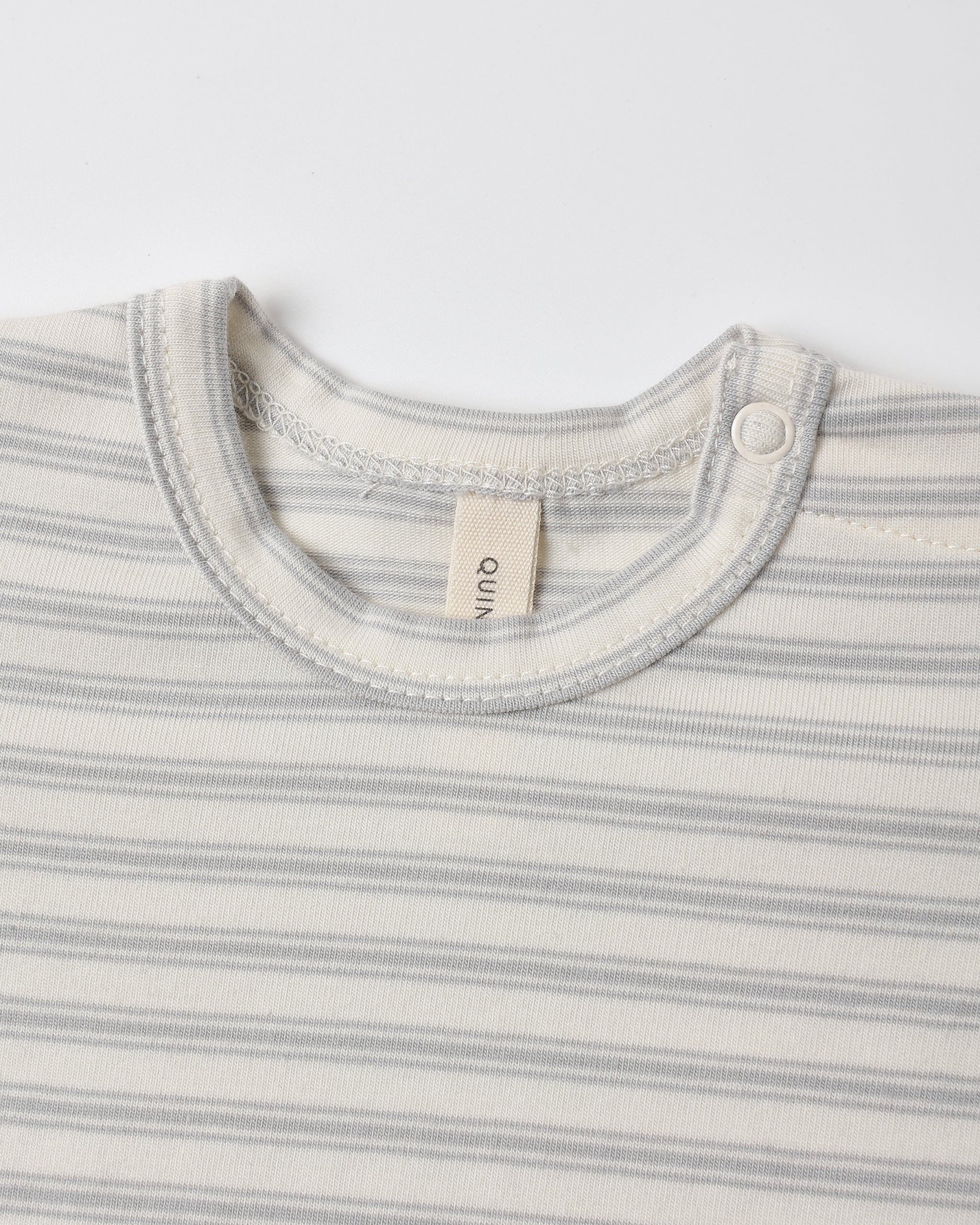 Jersey Bodysuit, 2 Pack Squirrel - Cloud Stripe
