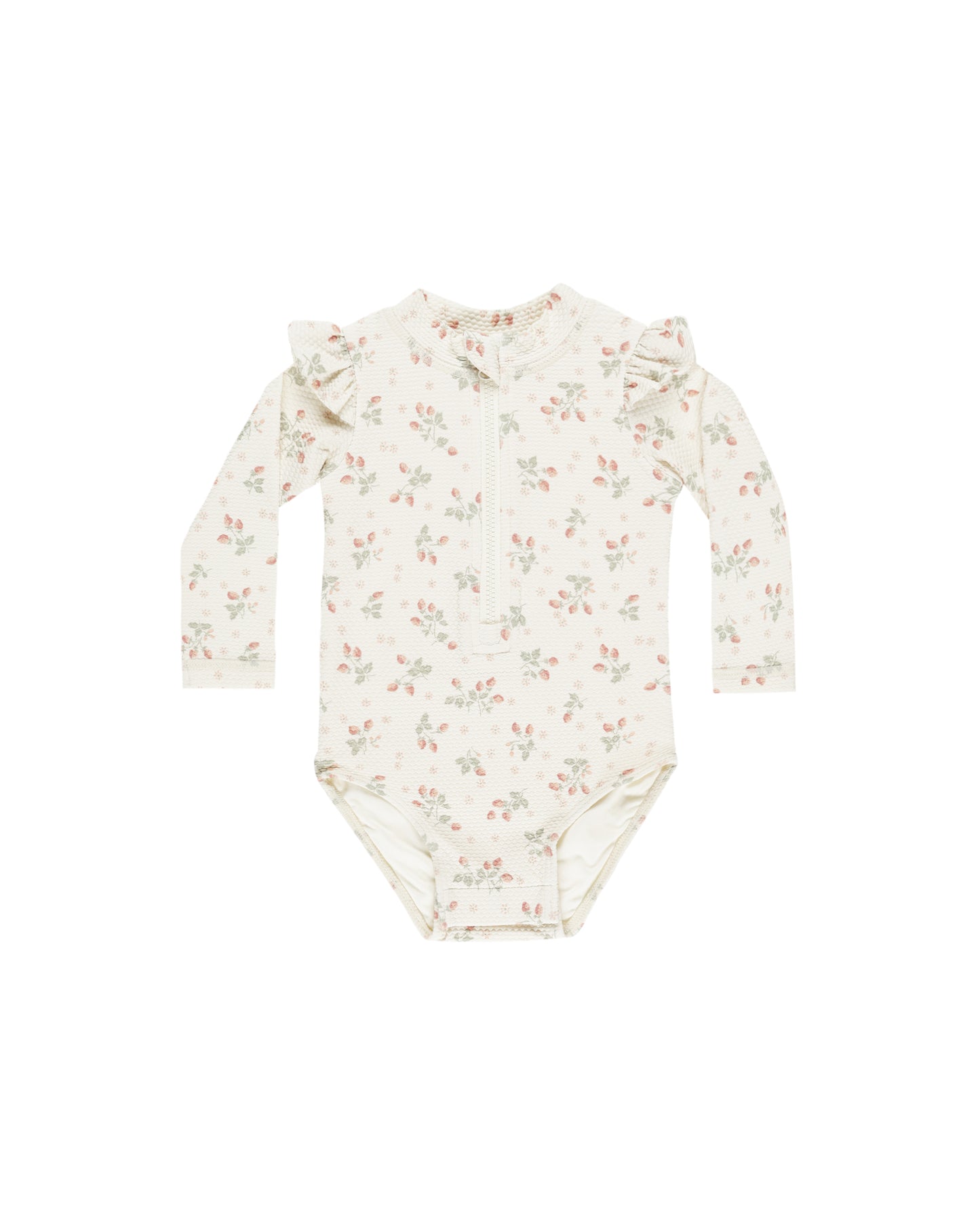 Byron Rashguard One-Piece || Strawberries