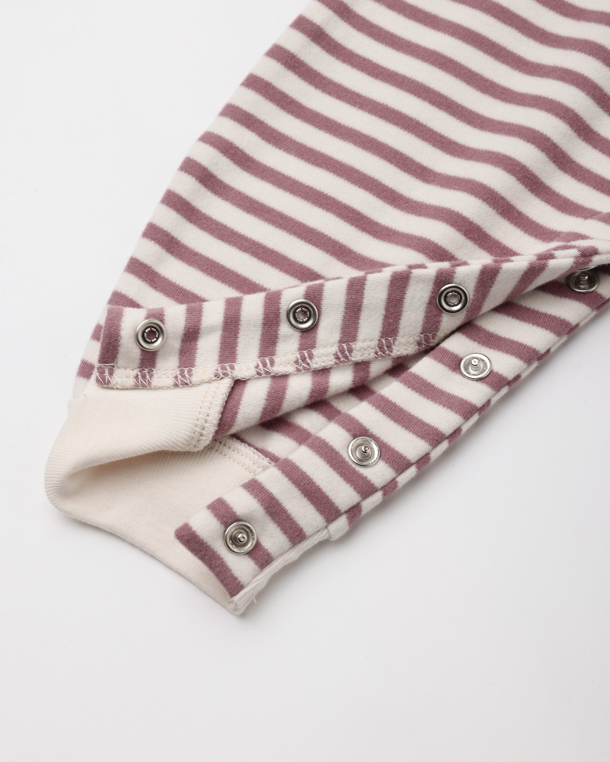 Relaxed Jumpsuit - Mulberry Stripe