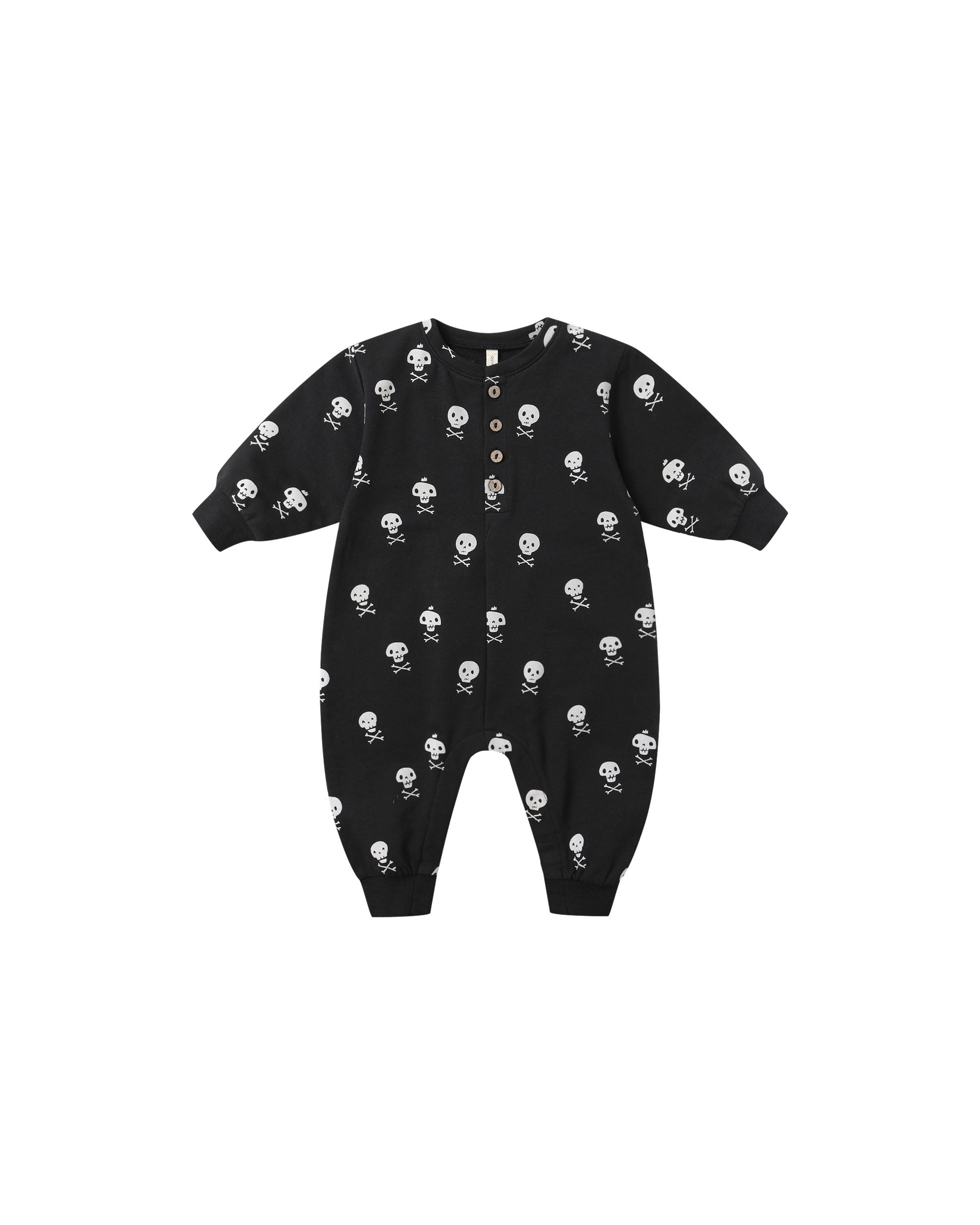 Relaxed Fleece Jumpsuit || Crossbones