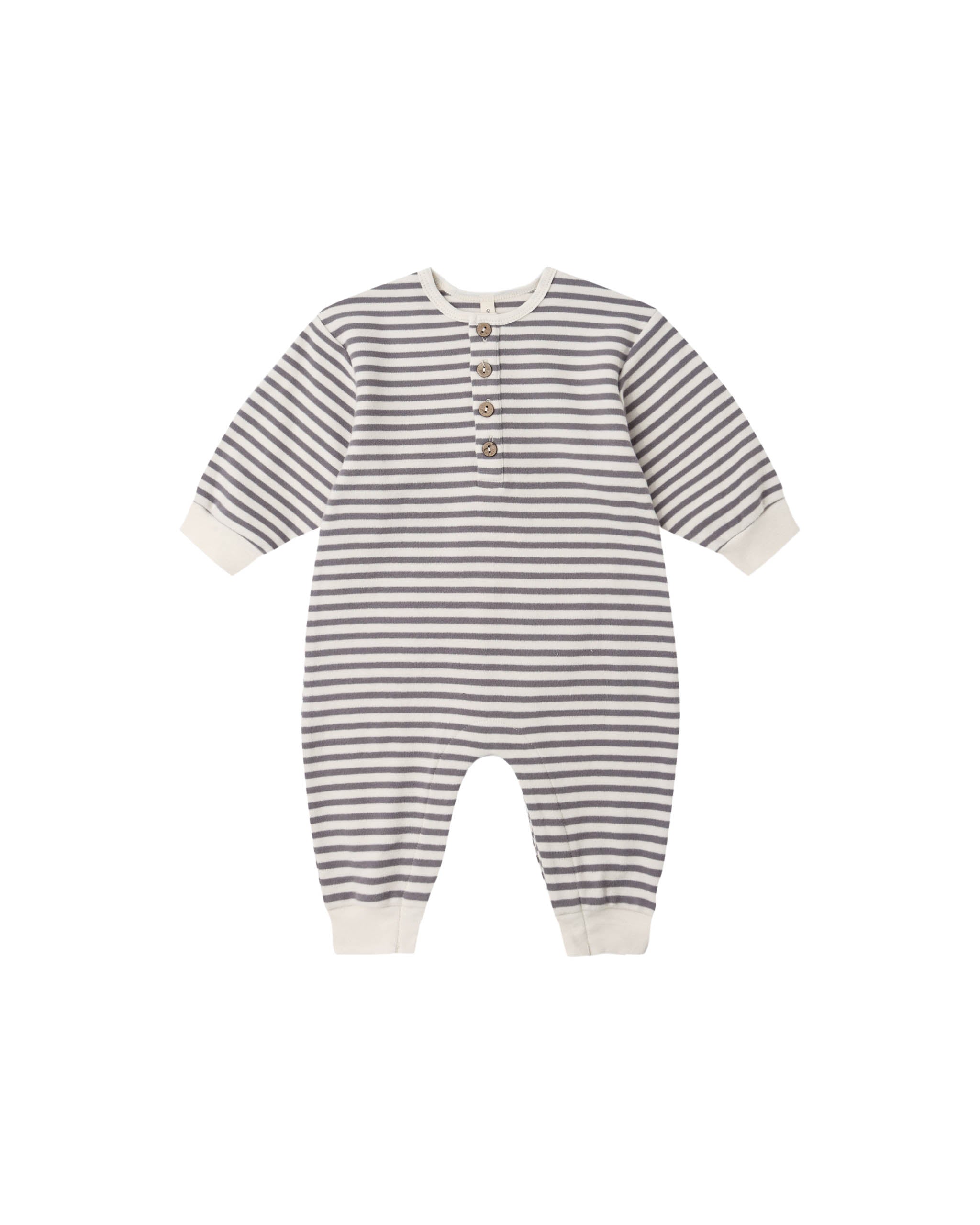 Relaxed Jumpsuit - Slate Stripe